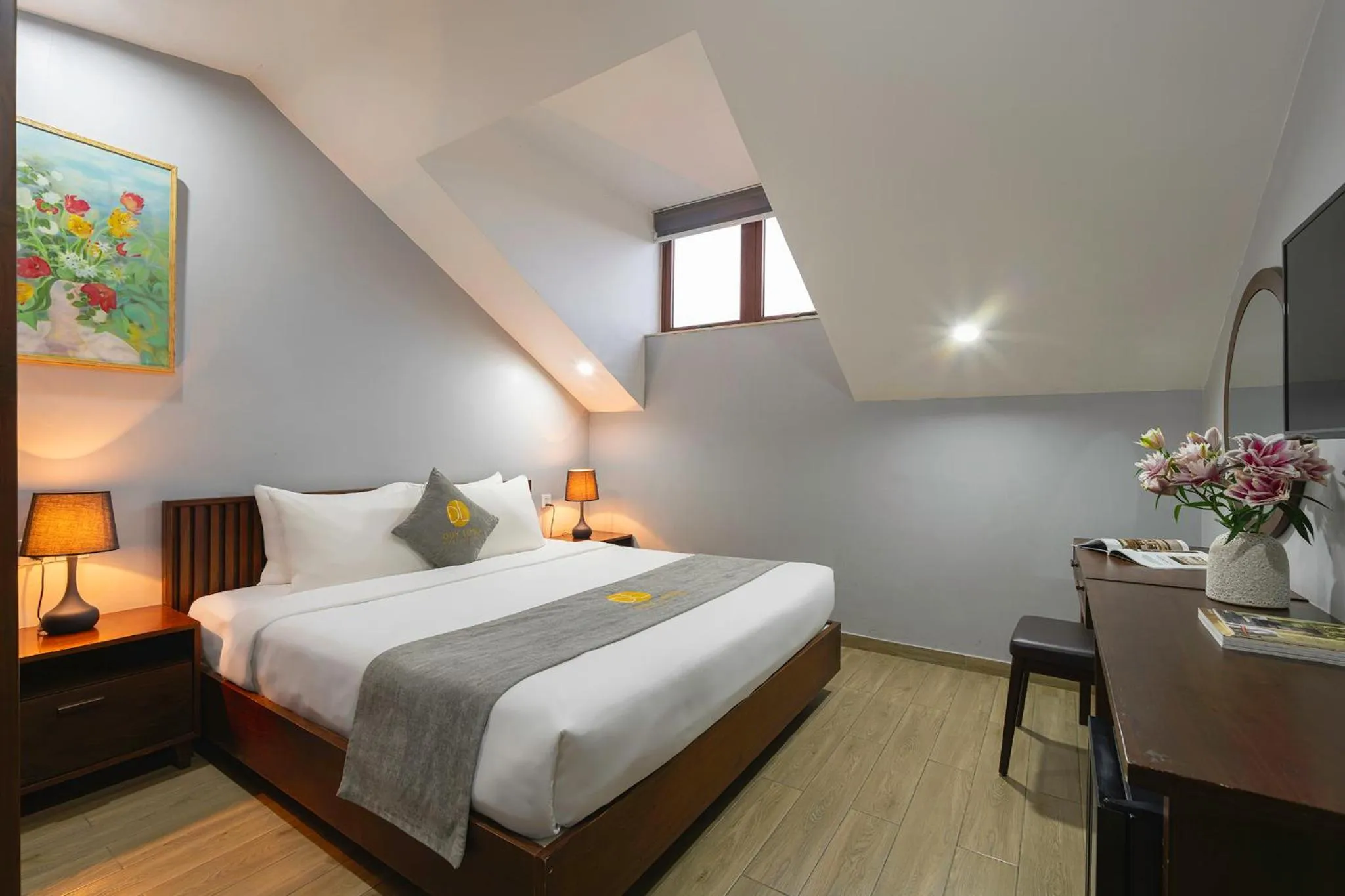 Bed in Duy Long Hotel