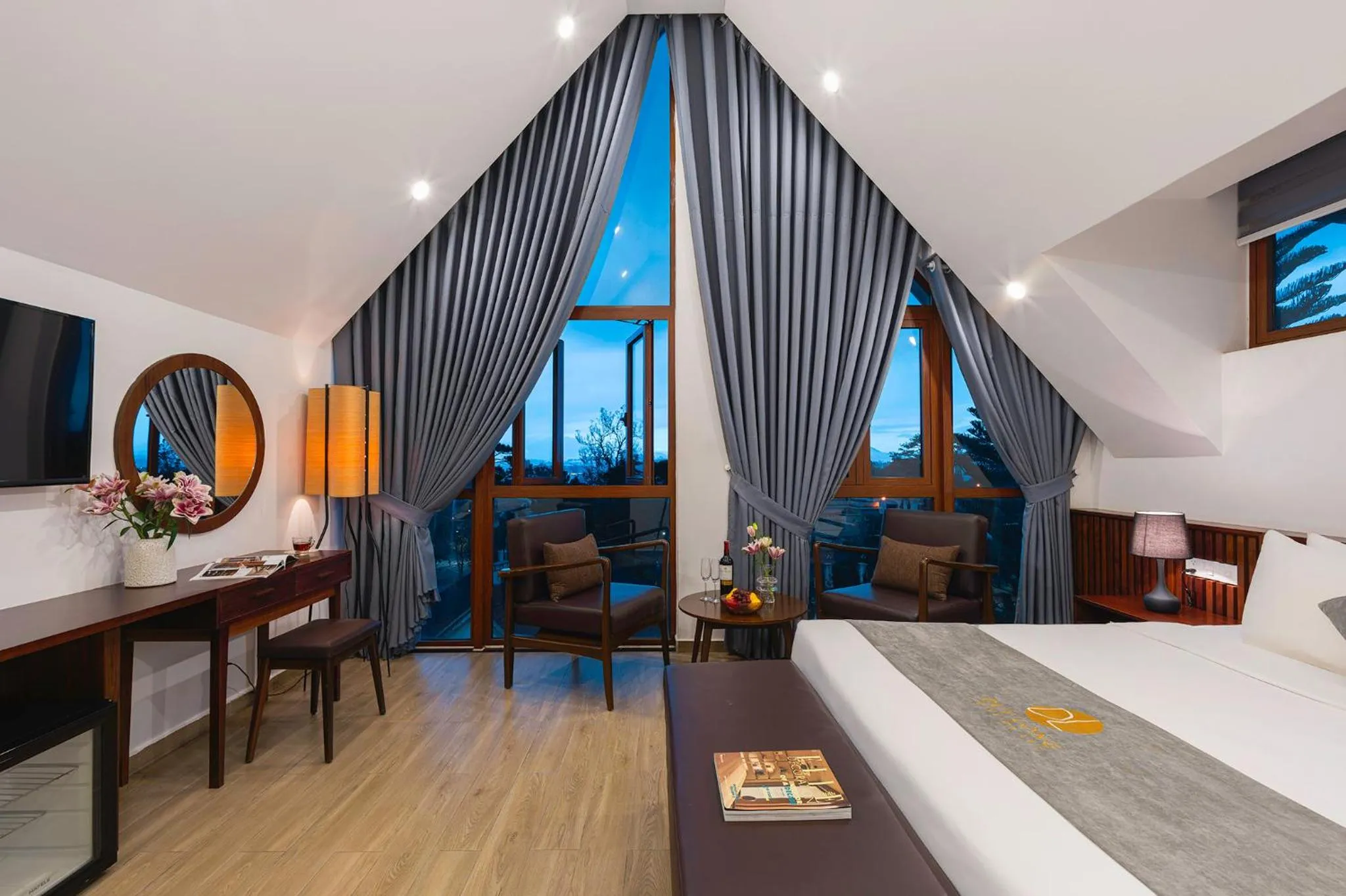 Bed in Duy Long Hotel