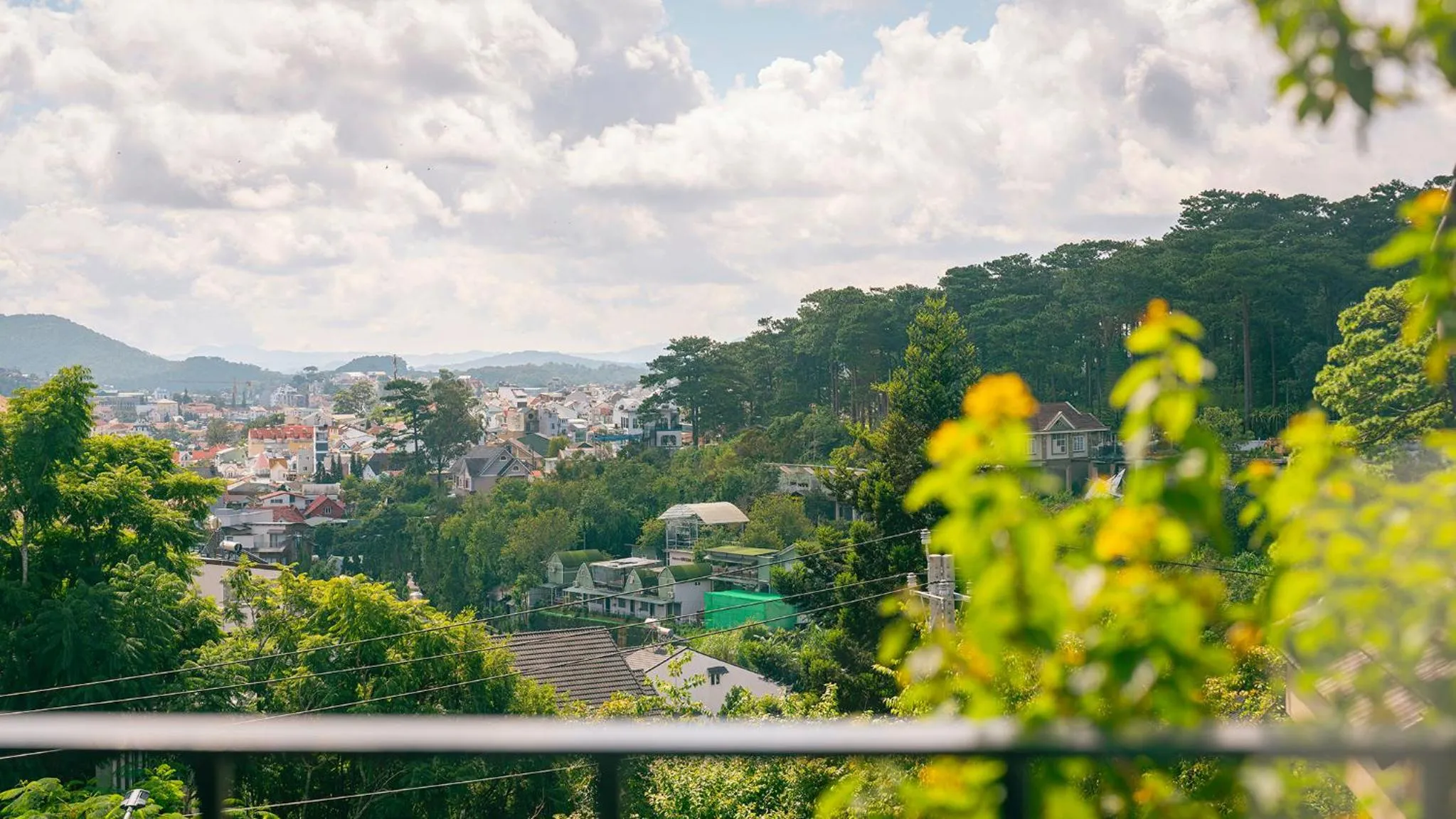 Mountain view in Duy Long Hotel