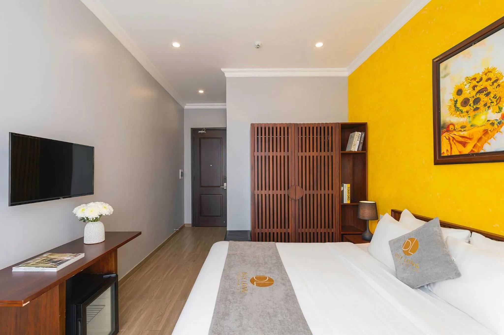 Bed in Duy Long Hotel