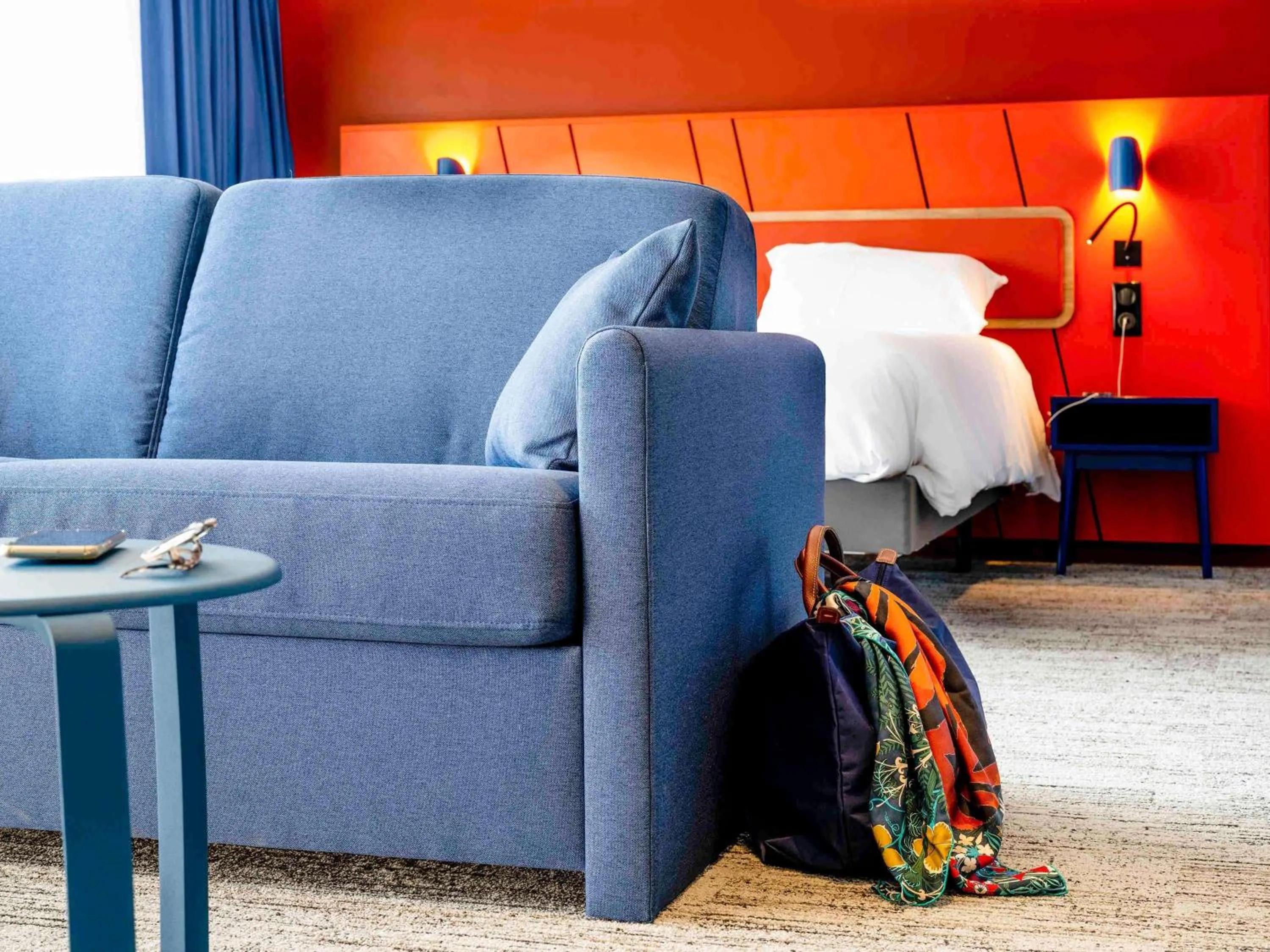 Bedroom, Bed in Mercure Thalasso & Spa Port Fréjus