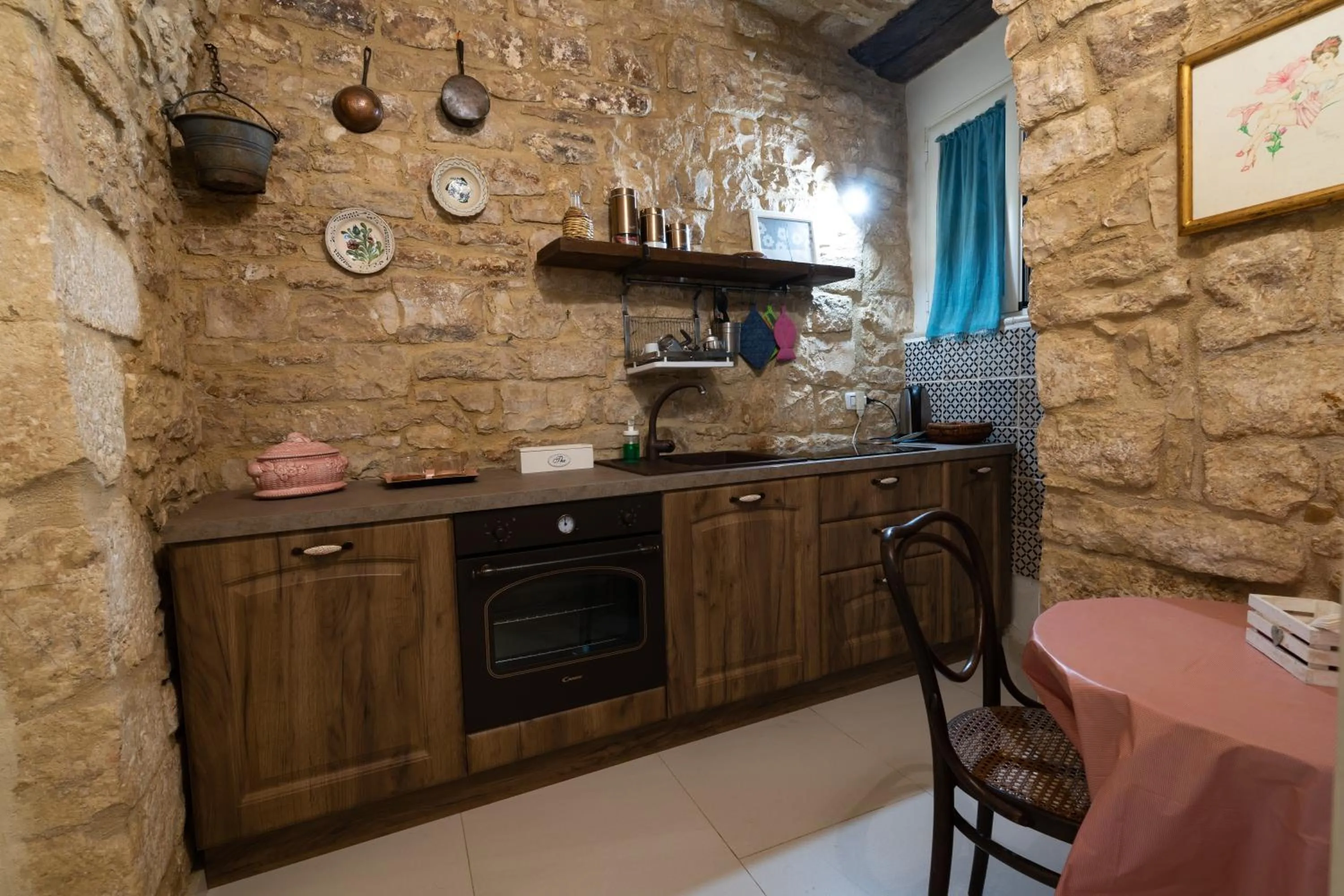 Kitchen or kitchenette in B&B La Torretta