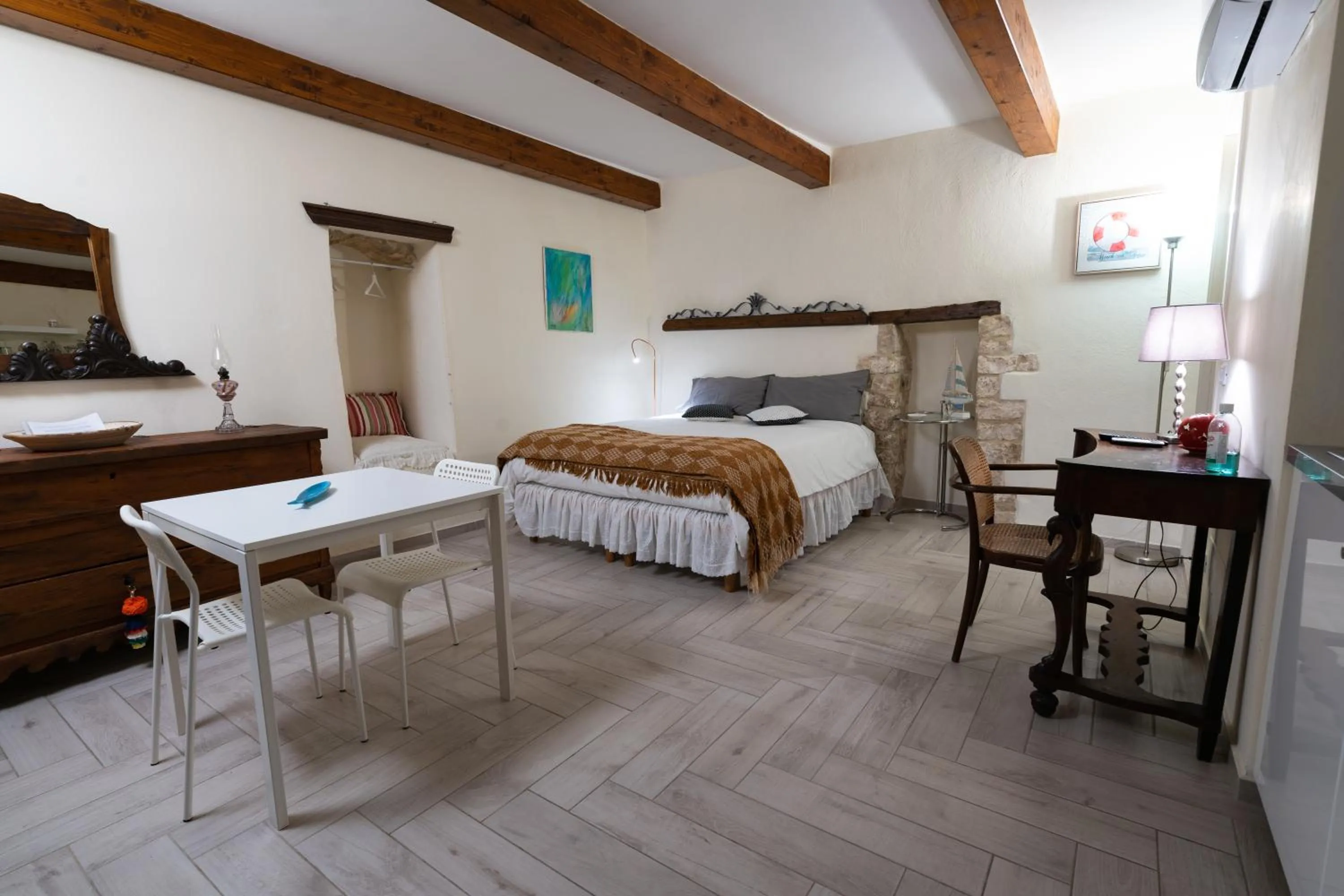 Lounge or bar, Bed in B&B La Torretta