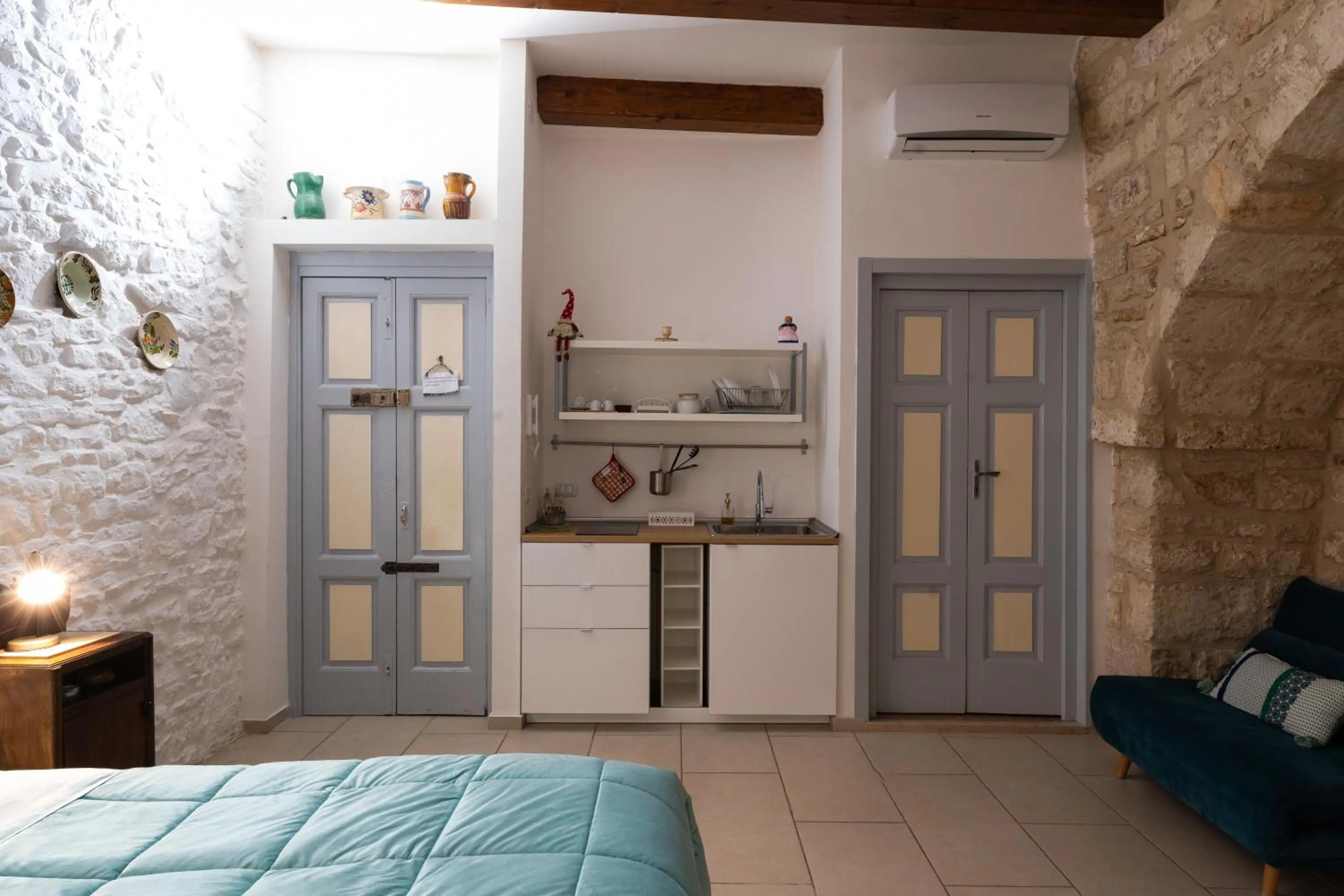 Kitchen or kitchenette in B&B La Torretta
