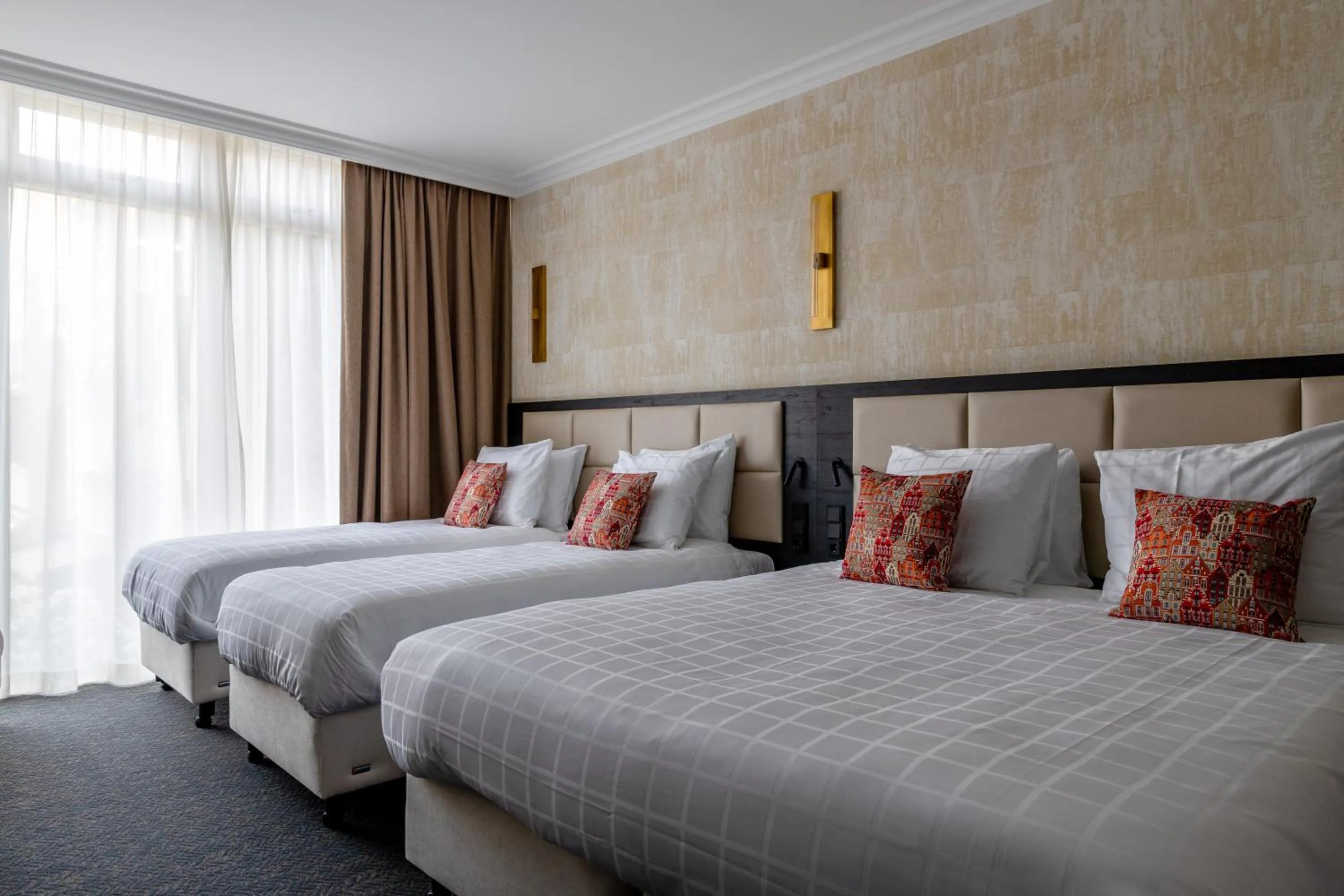 Bedroom, Bed in De Ware Jacob Boutique Hotel