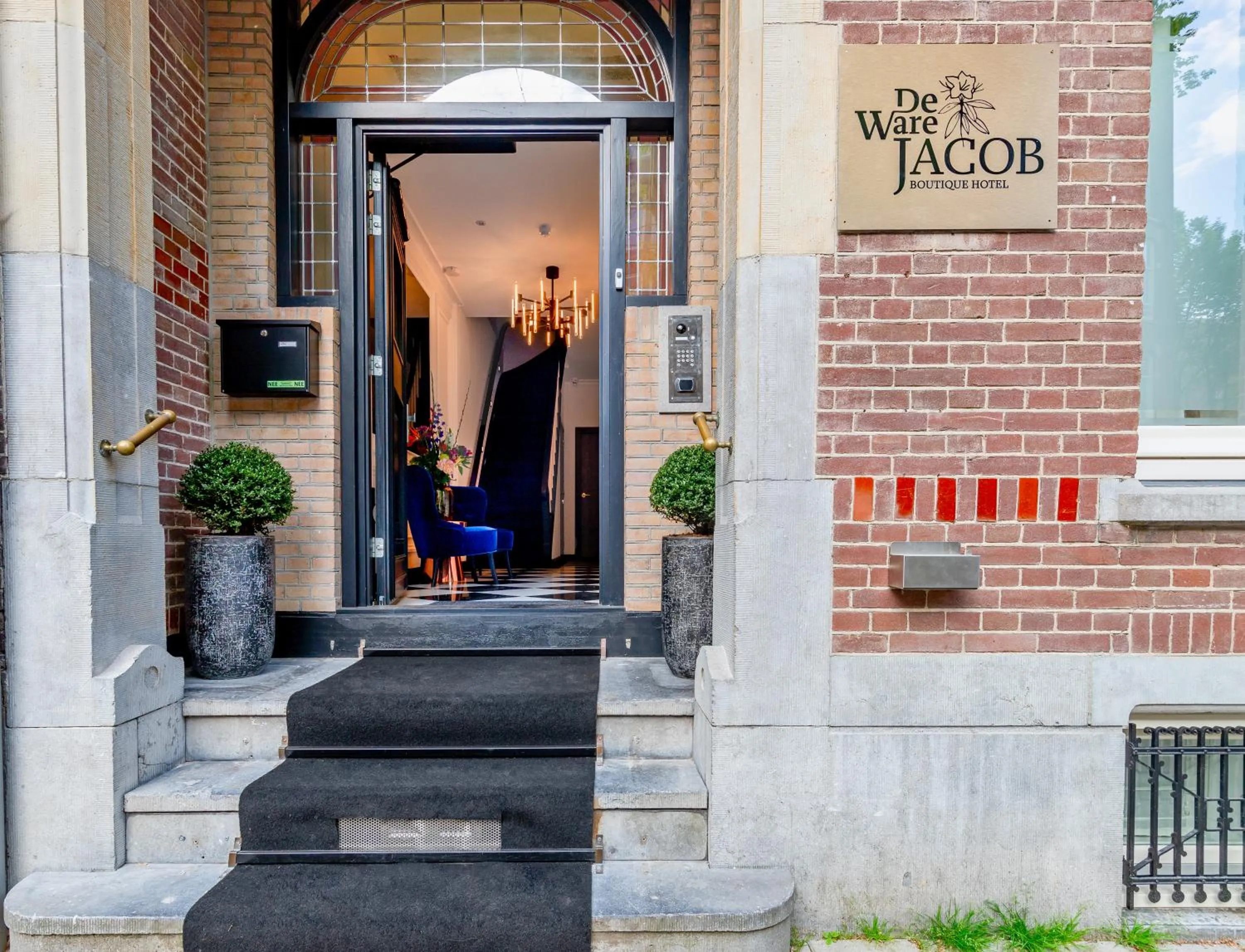 Property building in De Ware Jacob Boutique Hotel