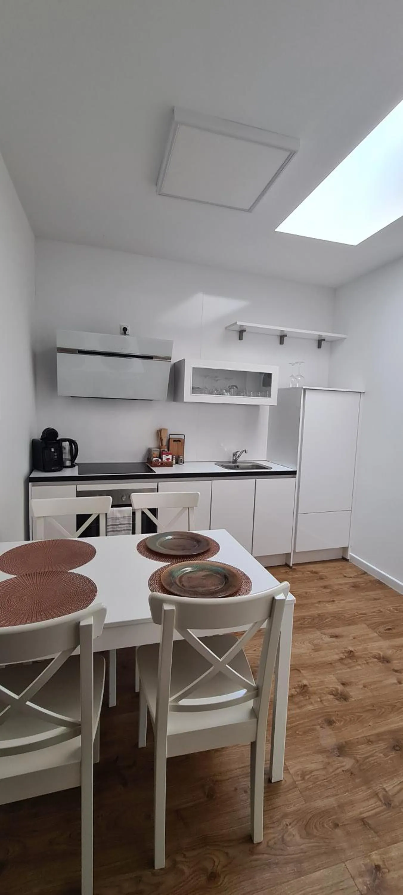 Kitchen or kitchenette in Apartmenthaus in Papenburg