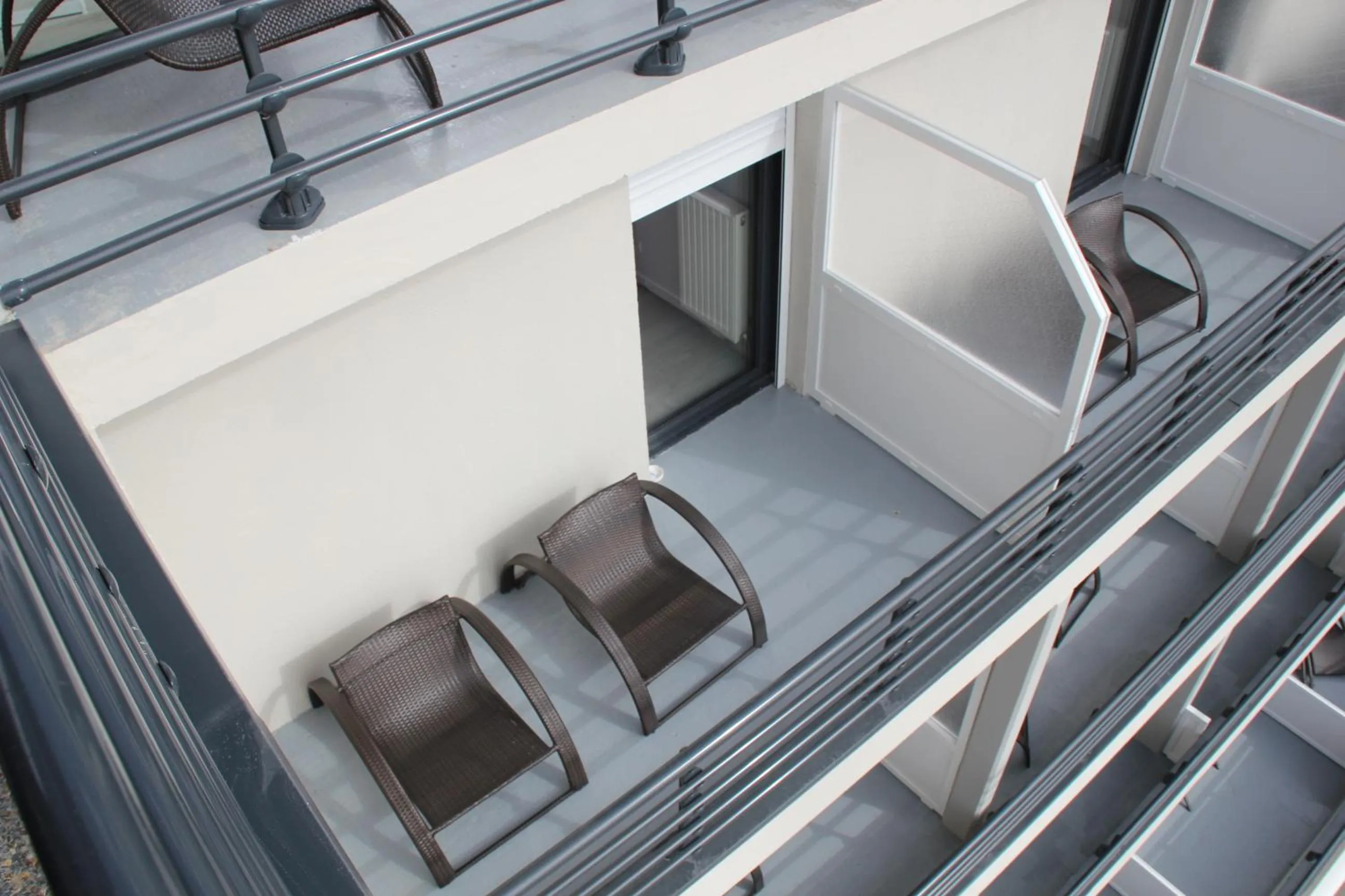 Balcony/Terrace in The Originals Boutique, Hôtel Neptune, Berck-sur-Mer