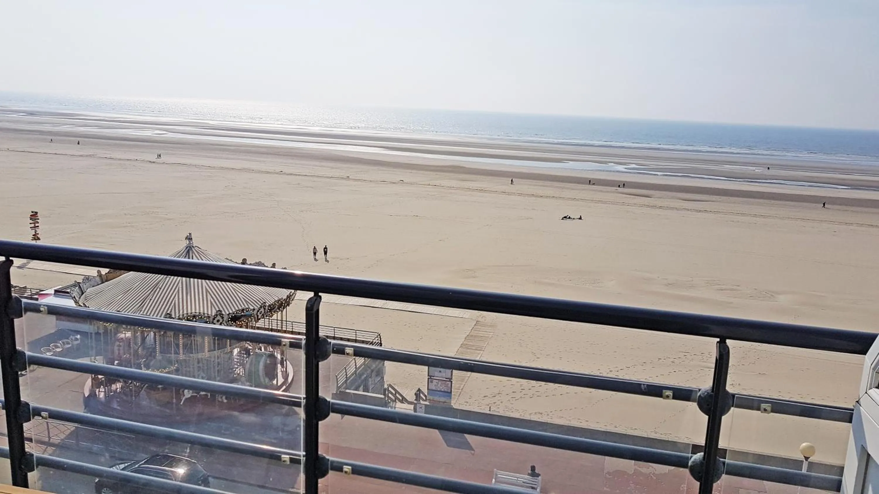 Balcony/Terrace in The Originals Boutique, Hôtel Neptune, Berck-sur-Mer
