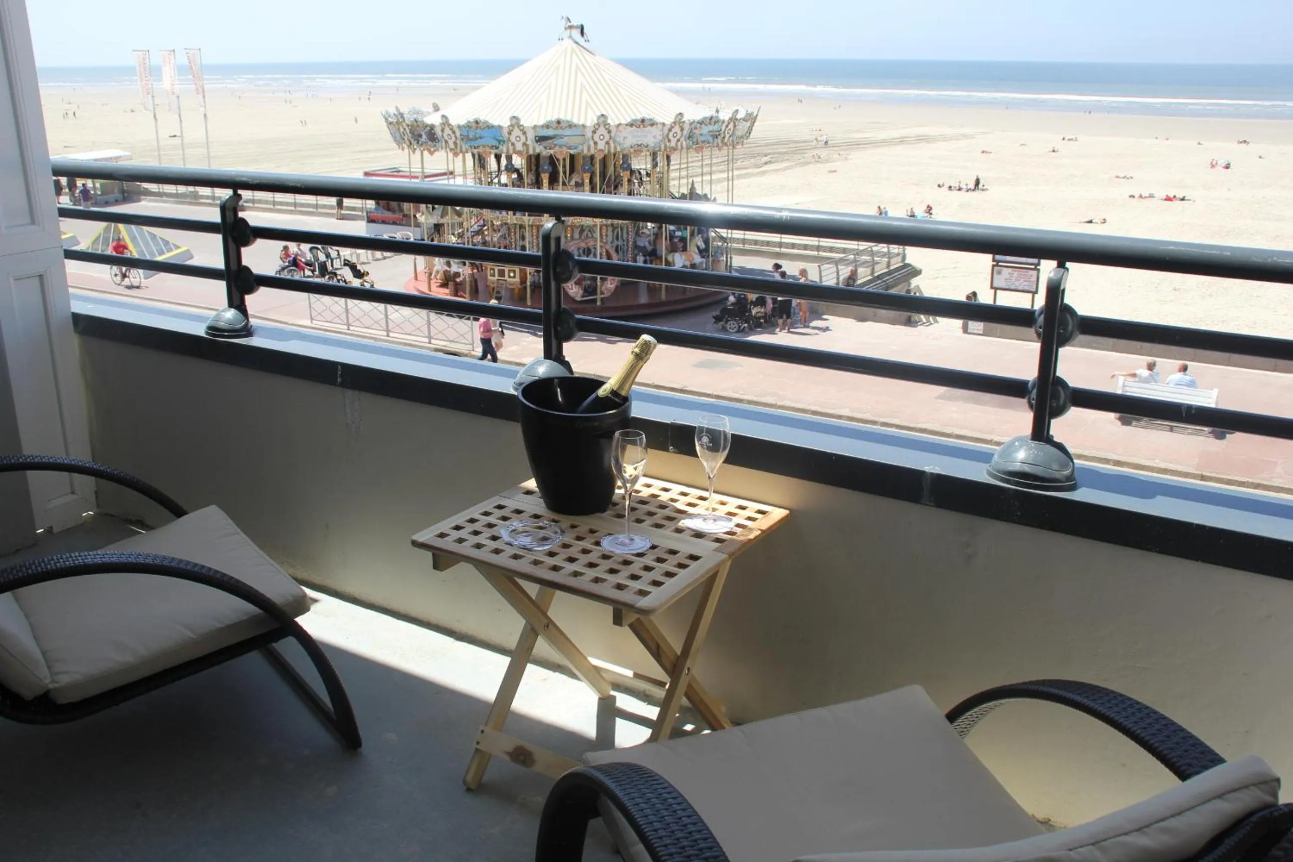 View (from property/room) in The Originals Boutique, Hôtel Neptune, Berck-sur-Mer