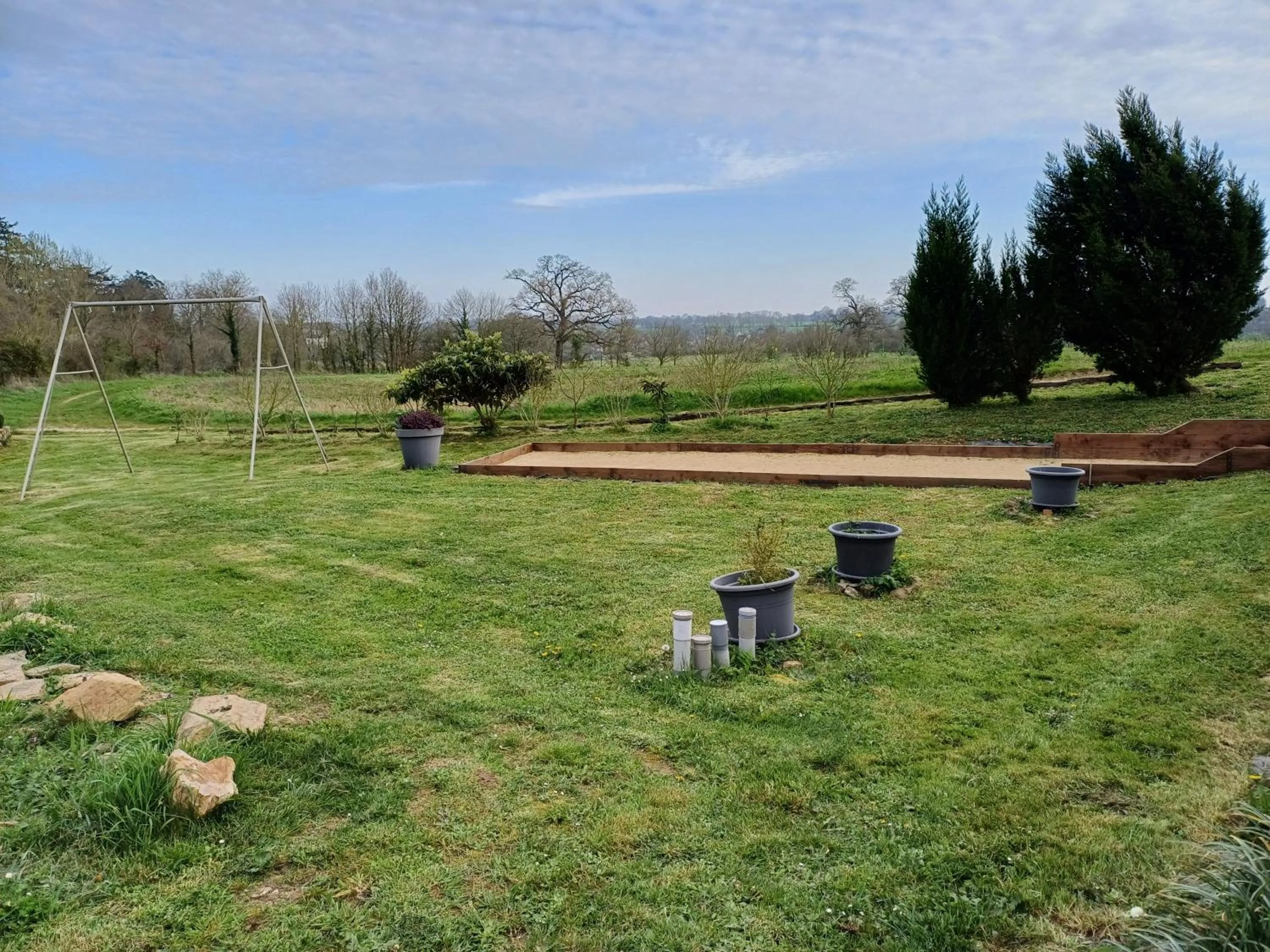 Children play ground in Manoir de la Provosterie