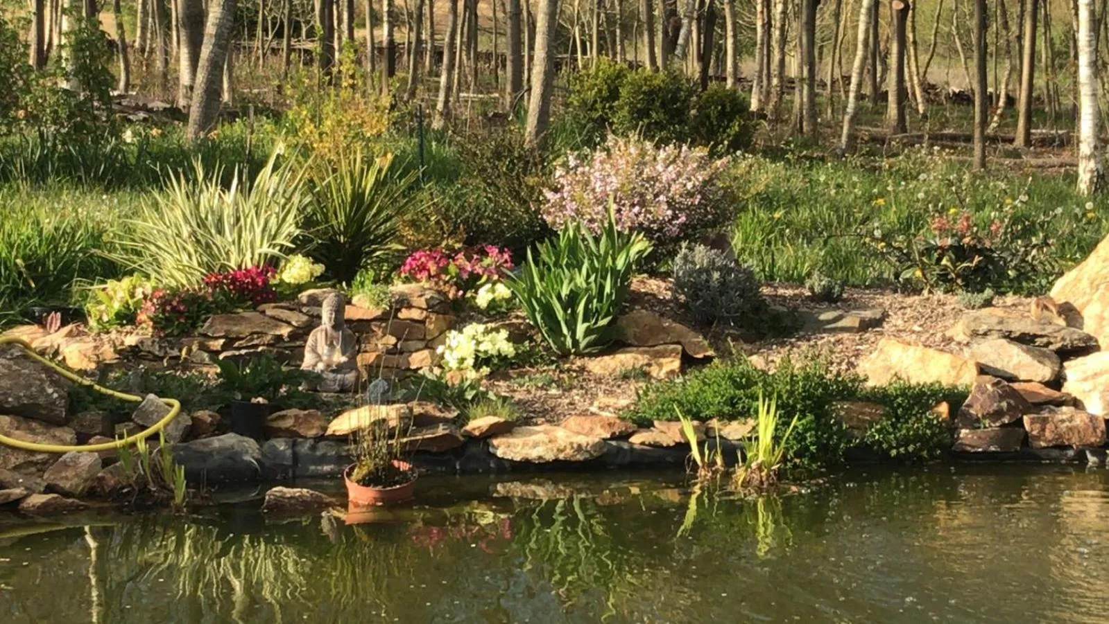 Garden in Manoir de la Provosterie