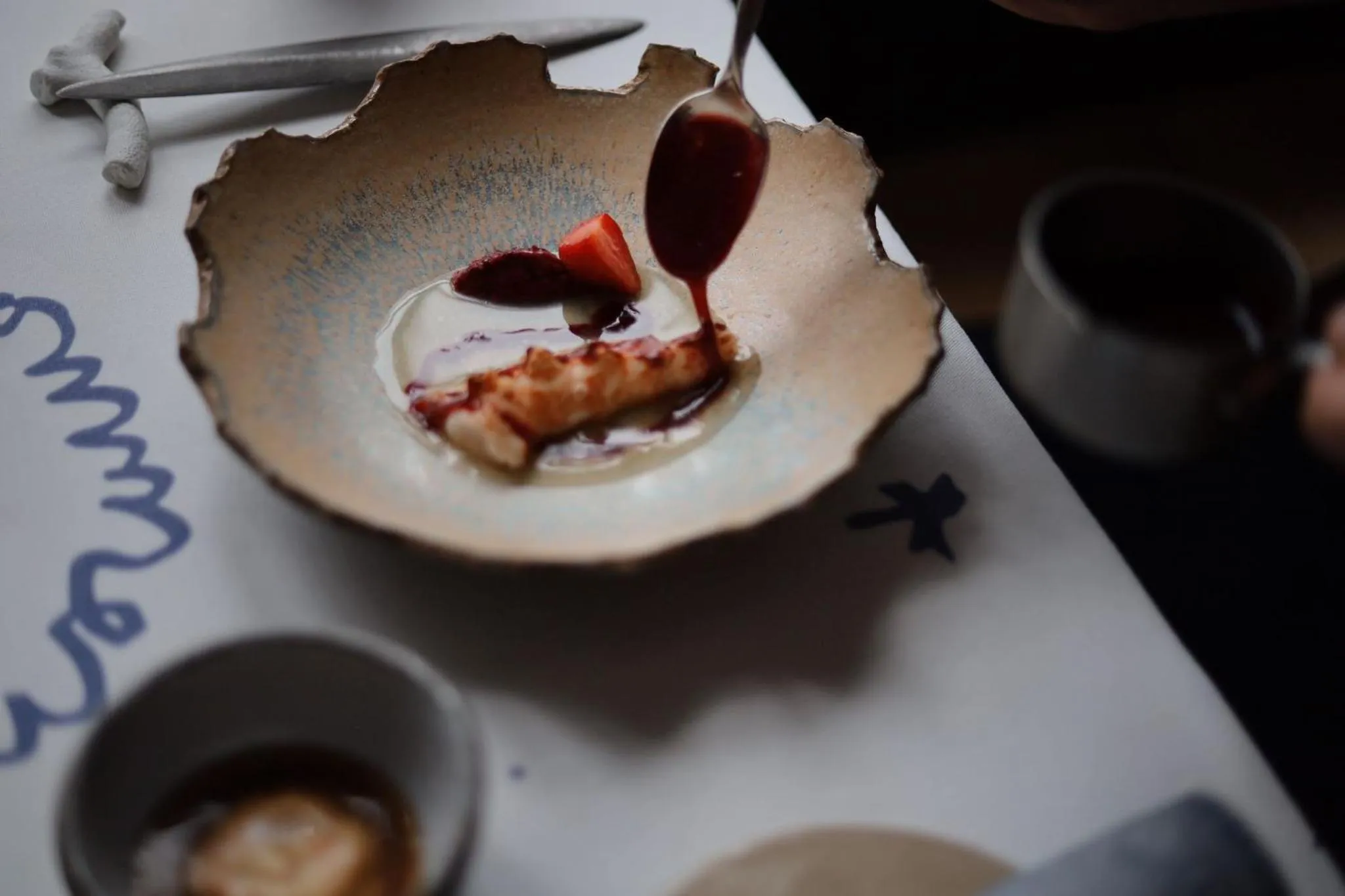 Restaurant/places to eat in Domaine Saint Clair - Le Donjon