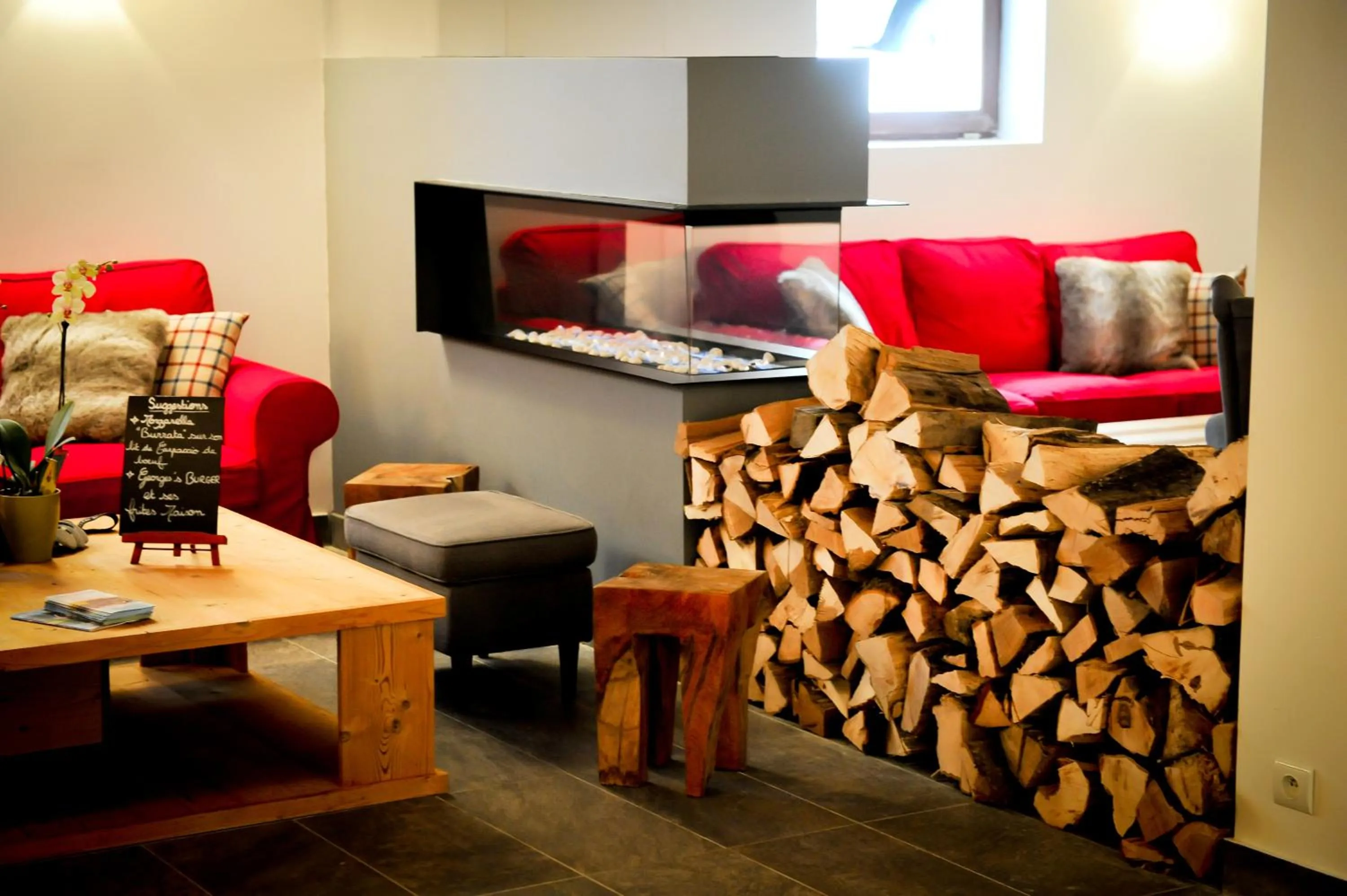 Lounge or bar in Chalet Hotel Régina