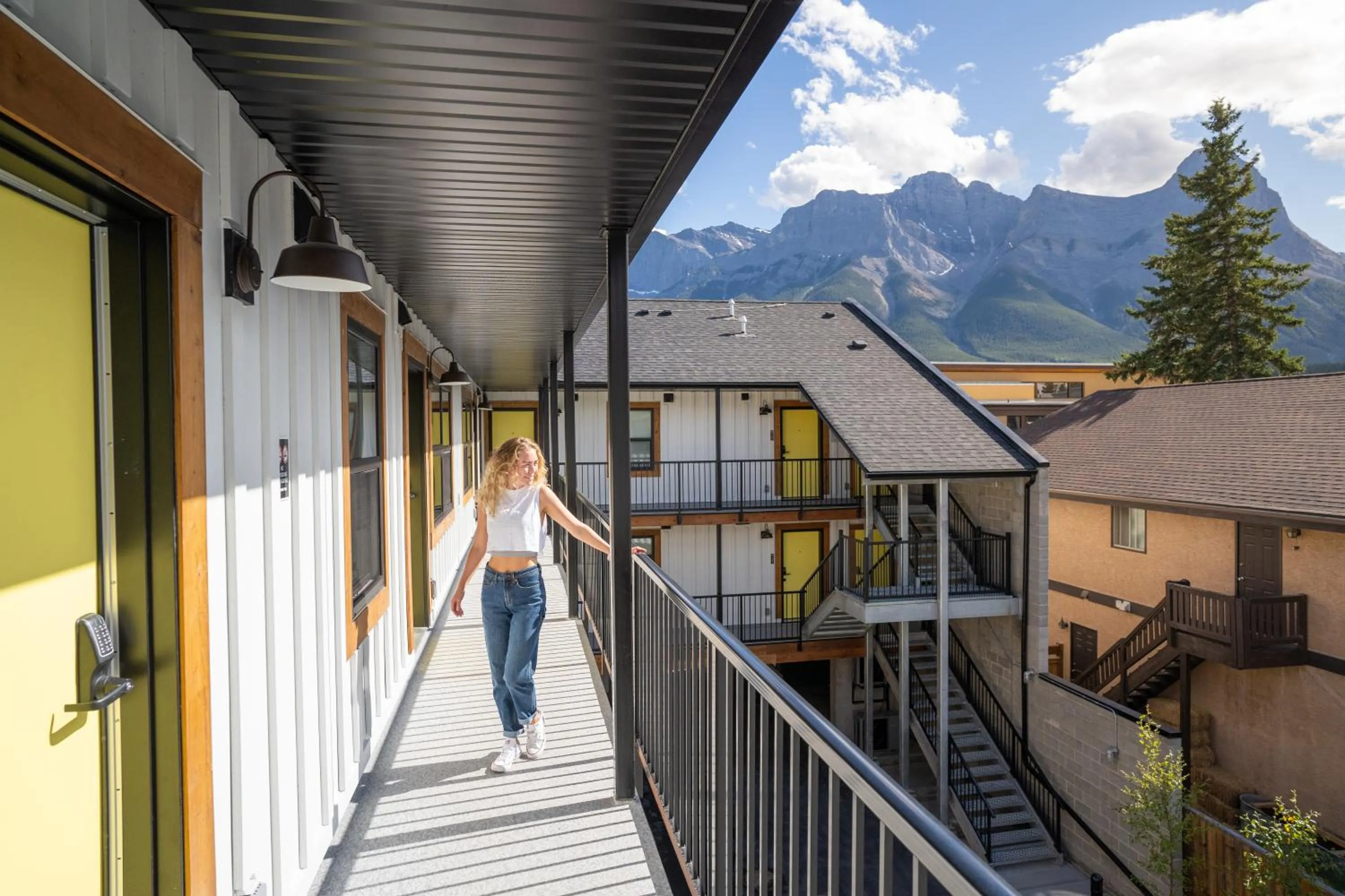 Property building in Basecamp Suites Canmore