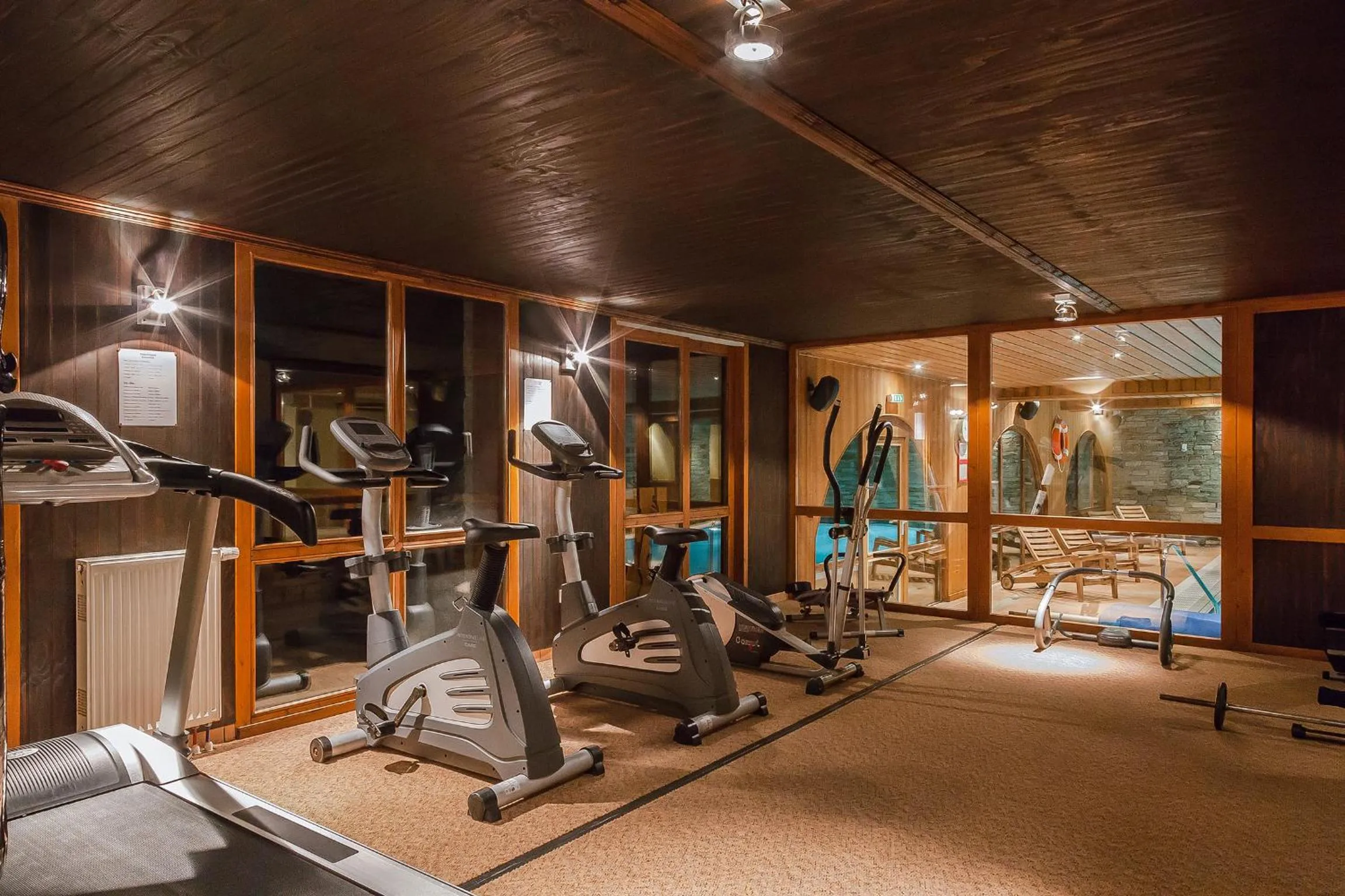 Fitness centre/facilities in Résidence Les Balcons de Belle Plagne