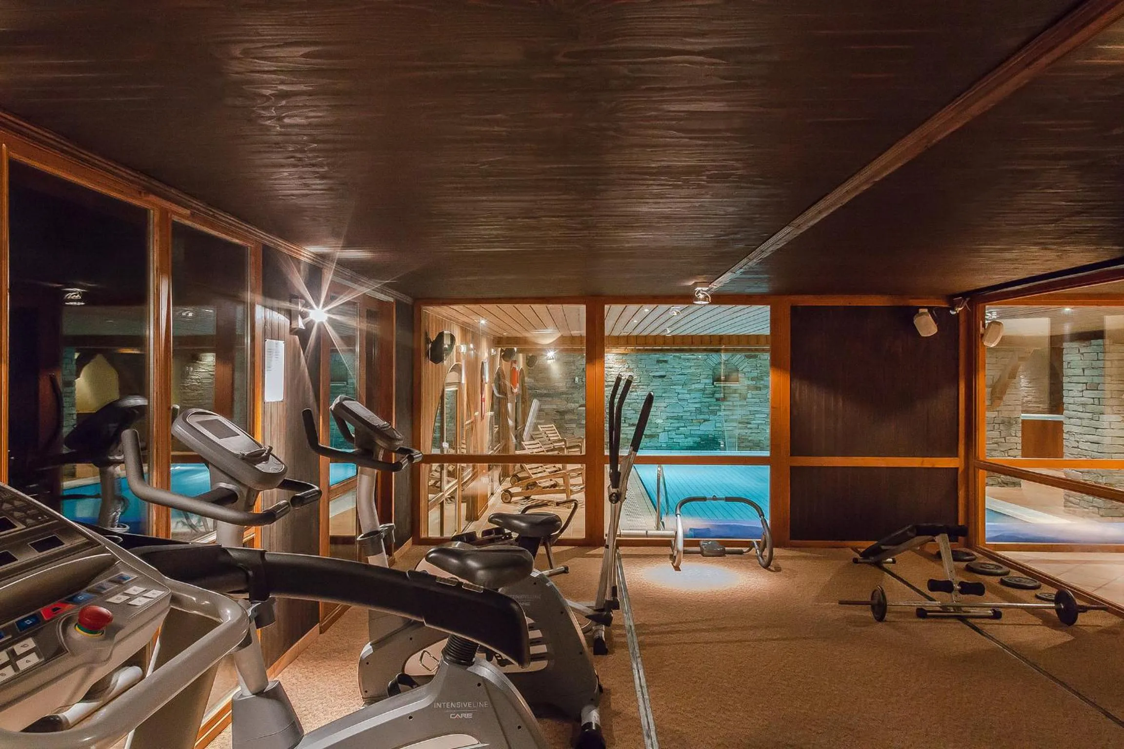 Fitness centre/facilities in Résidence Les Balcons de Belle Plagne