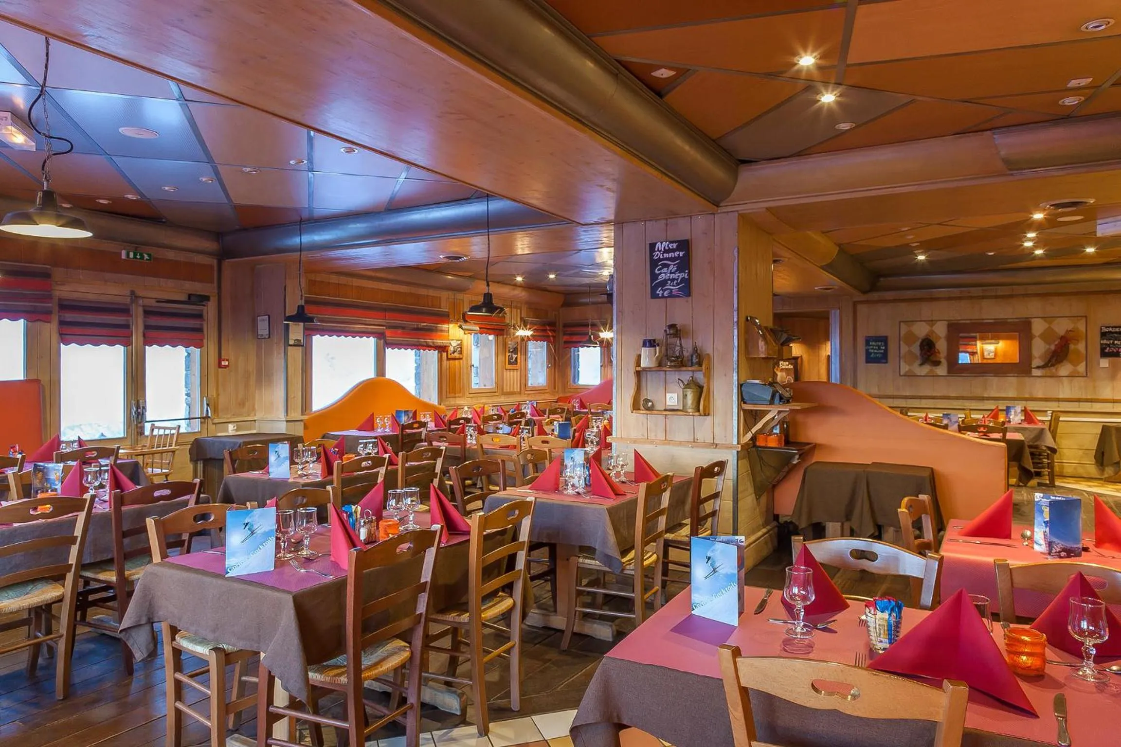 Restaurant/places to eat in Résidence Les Balcons de Belle Plagne