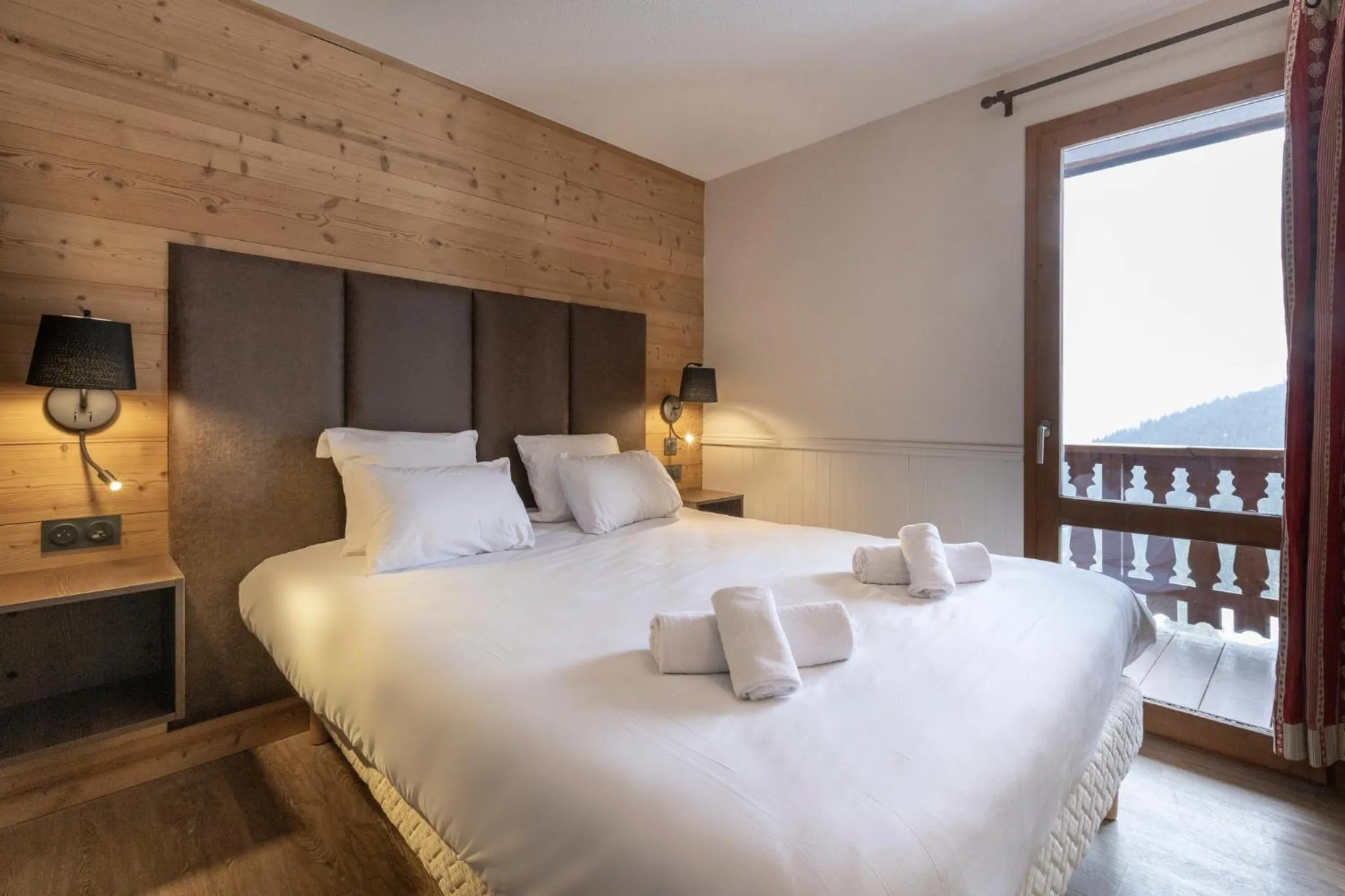 Bed in Résidence Les Balcons de Belle Plagne