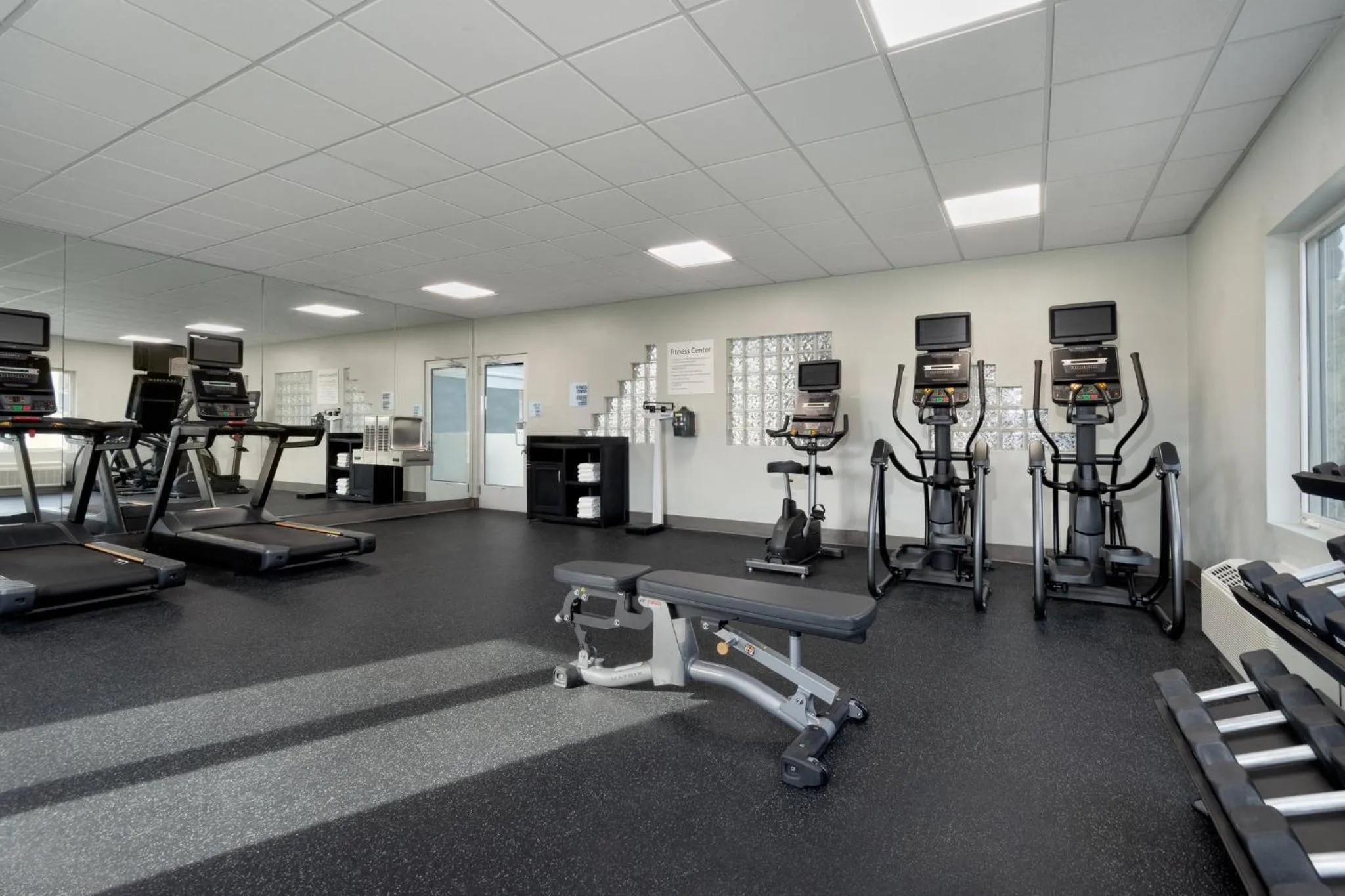 Fitness centre/facilities in Holiday Inn Express Hotel & Suites Saginaw by IHG