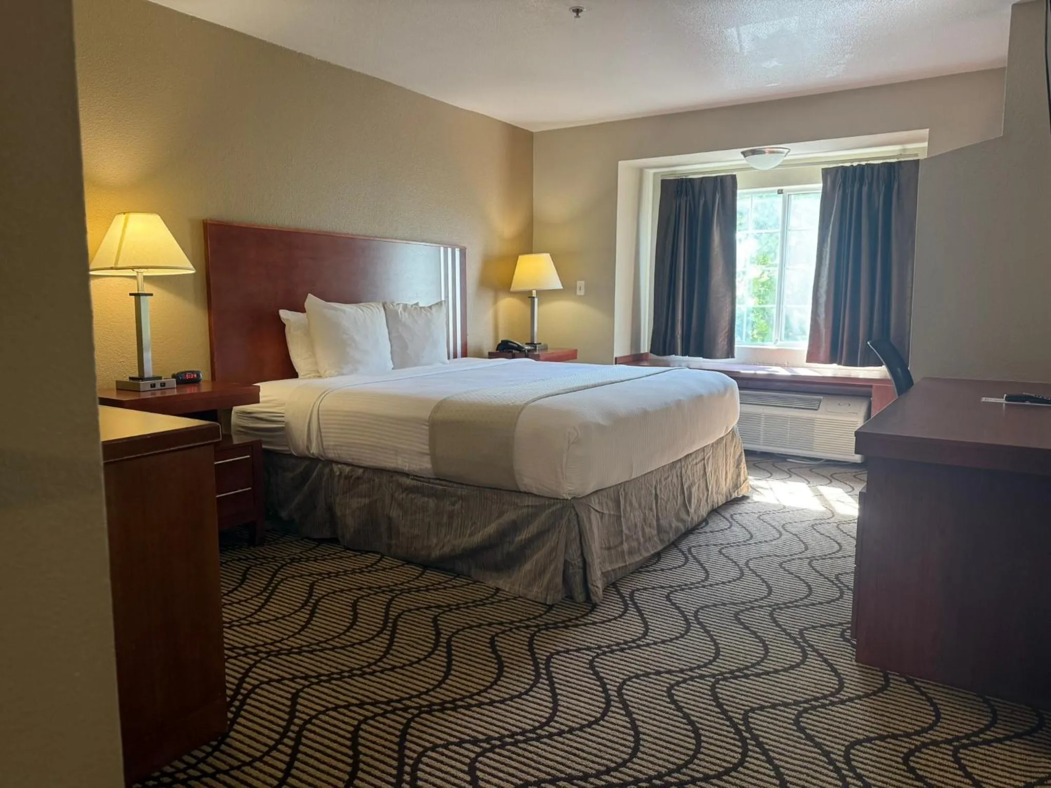 Guests, Bed in SureStay Plus Hotel by Best Western Rocklin