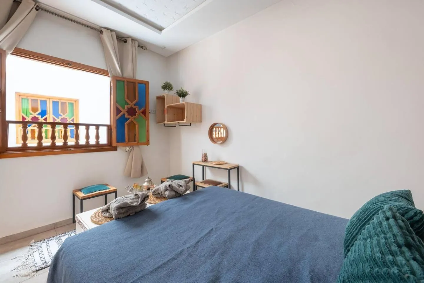 Bed in RIAD Miel & Une Nuit