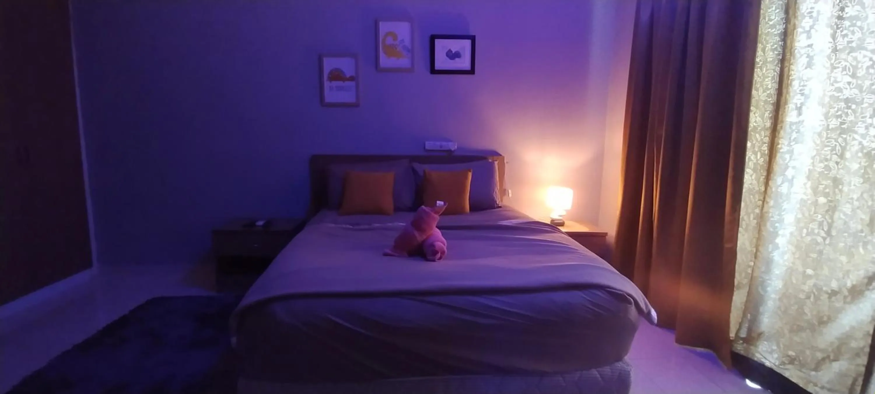 Bed in CmK STUDIO APARTMEN KTC#Netflix