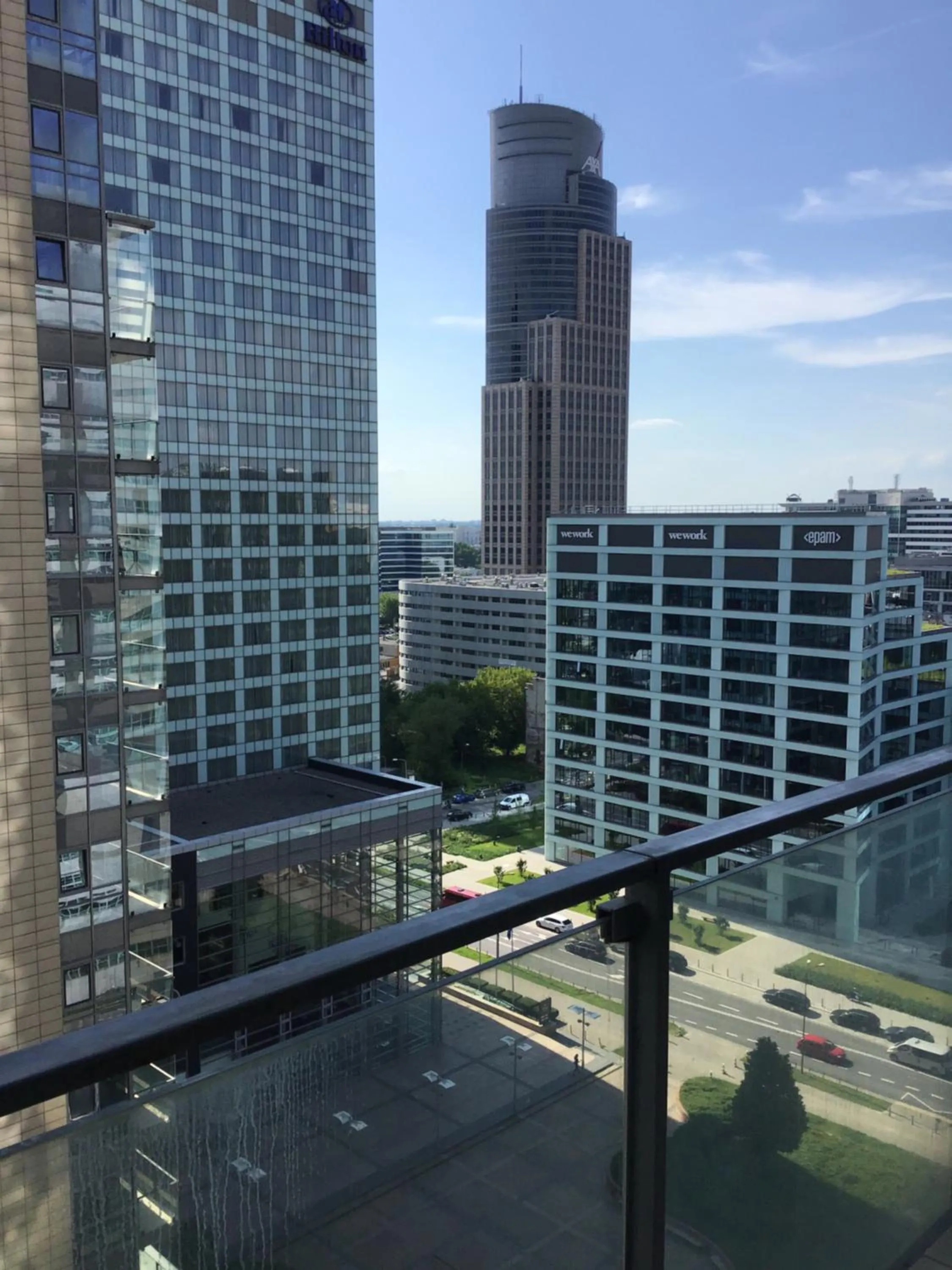 Property building in Platinum Towers Hotel Apartments