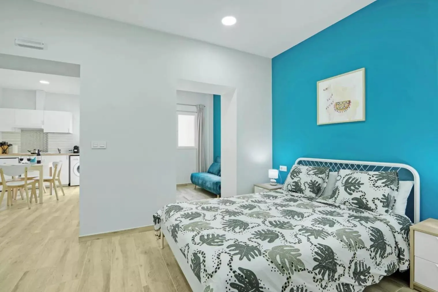 Bedroom, Bed in Umihouse apartamentos centro Alicante