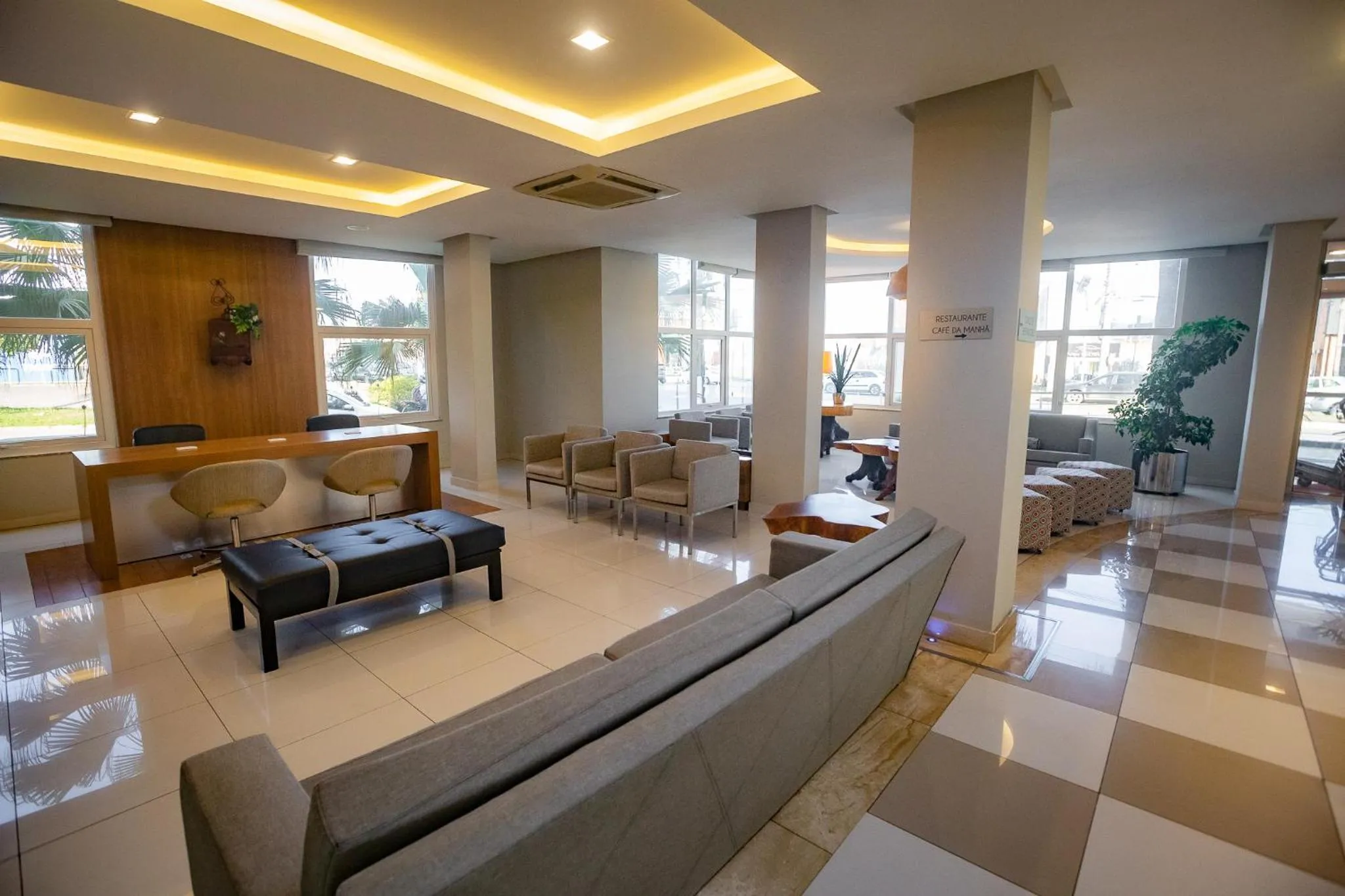 Seating area in Zago Hotel