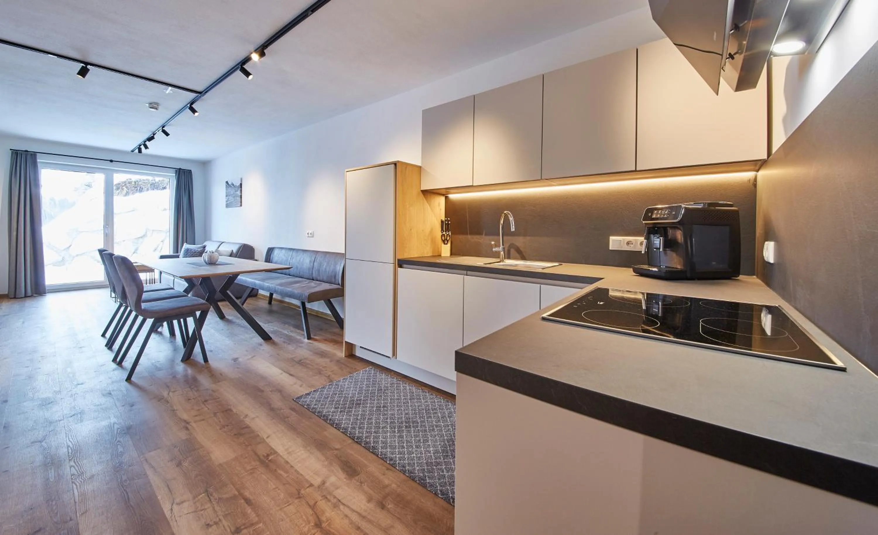 Kitchen or kitchenette in Wiesl Lodge Saalbach