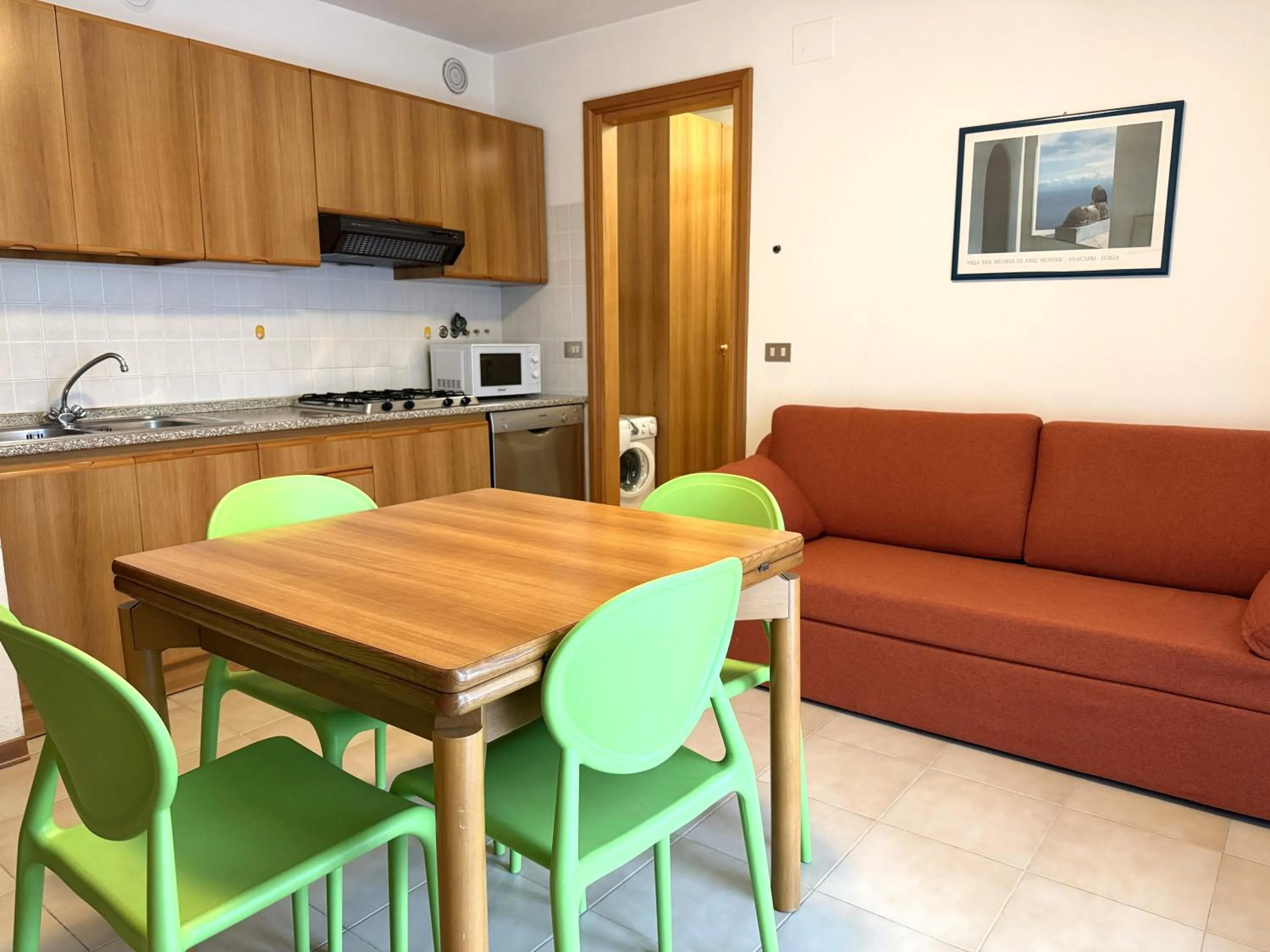 Kitchen or kitchenette in Appartamenti Rosanna