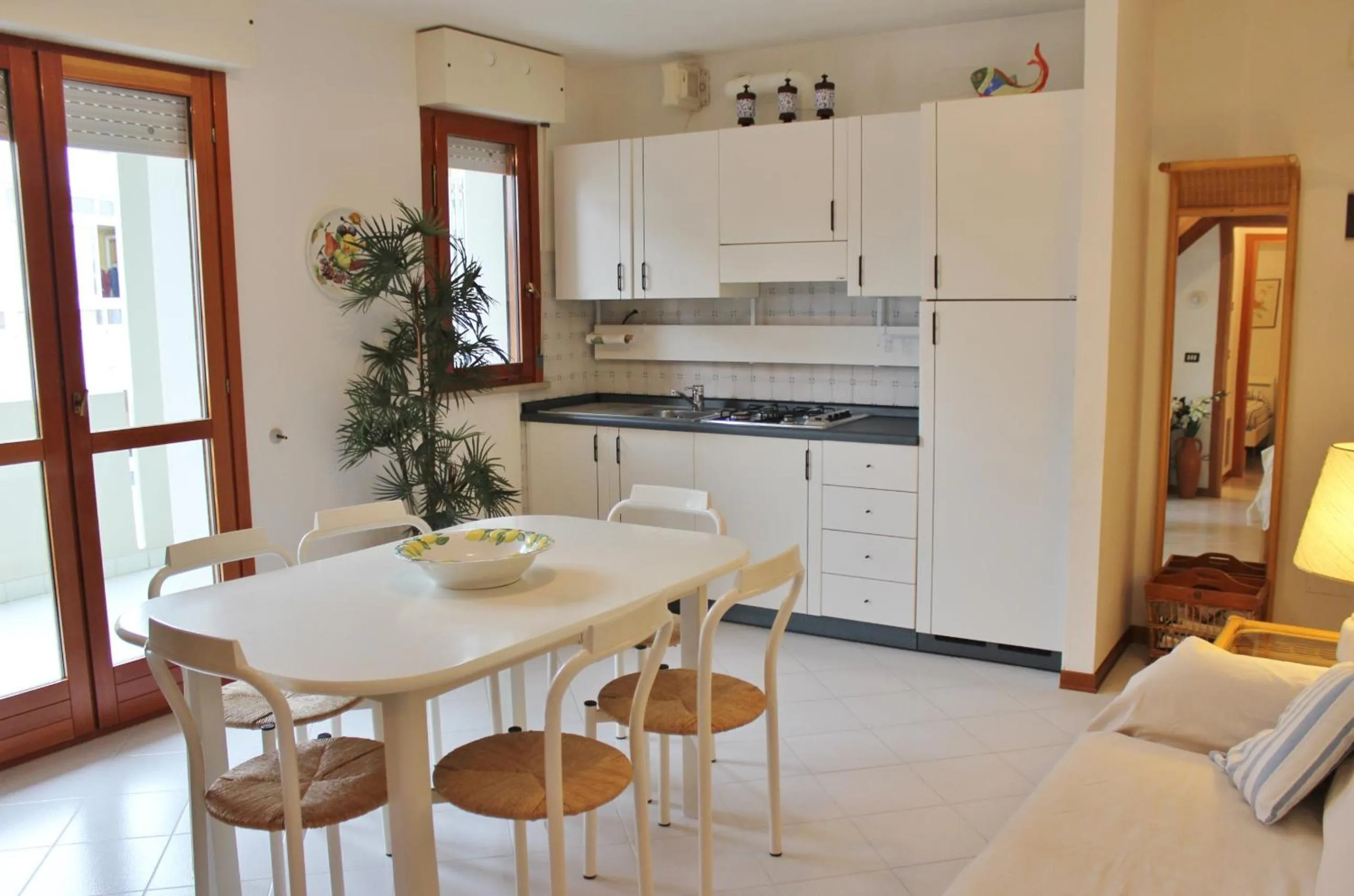 Kitchen or kitchenette in Appartamenti Rosanna