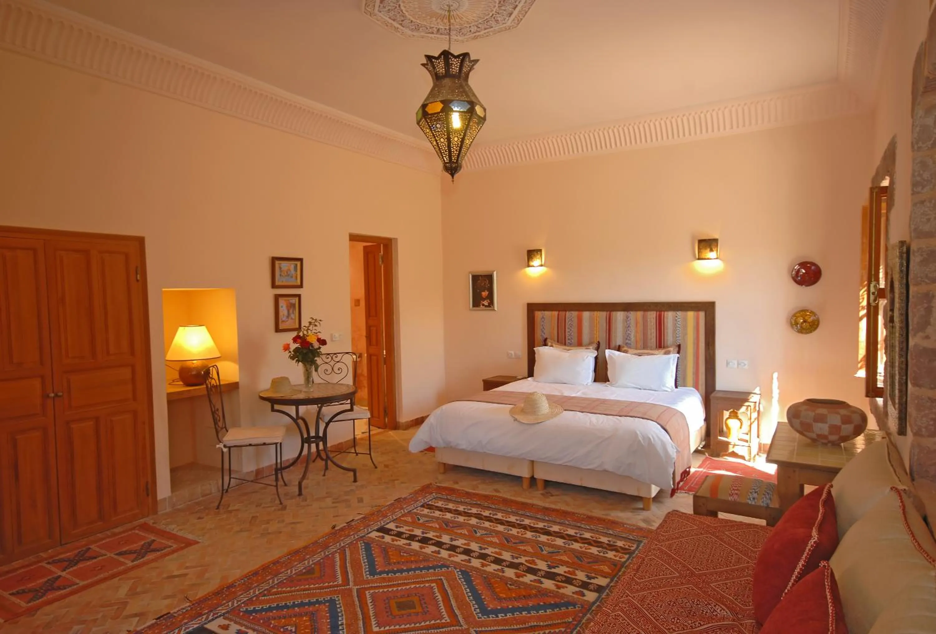 Bedroom, Bed in Kasbah Angour
