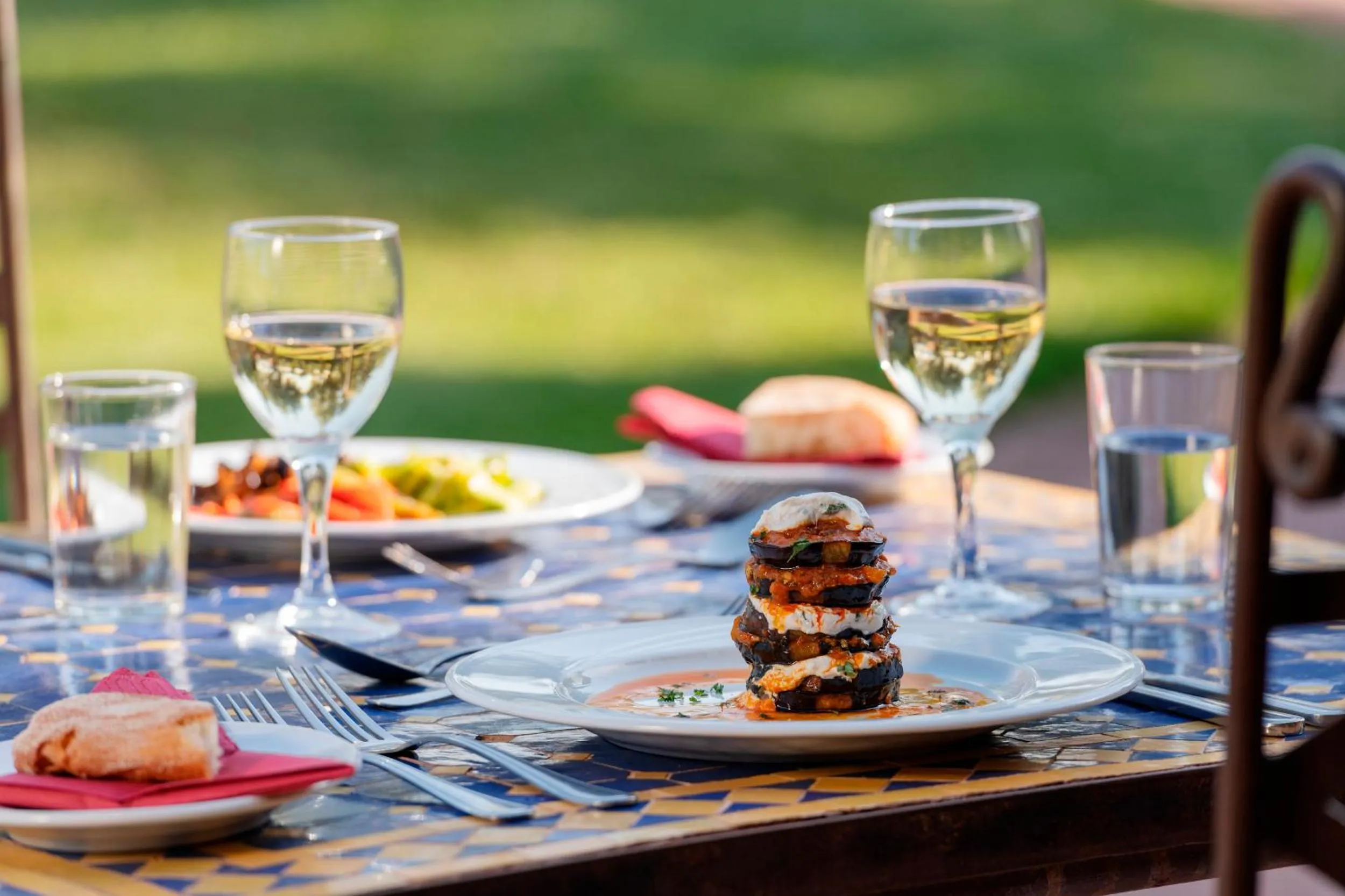 Food close-up in Kasbah Angour