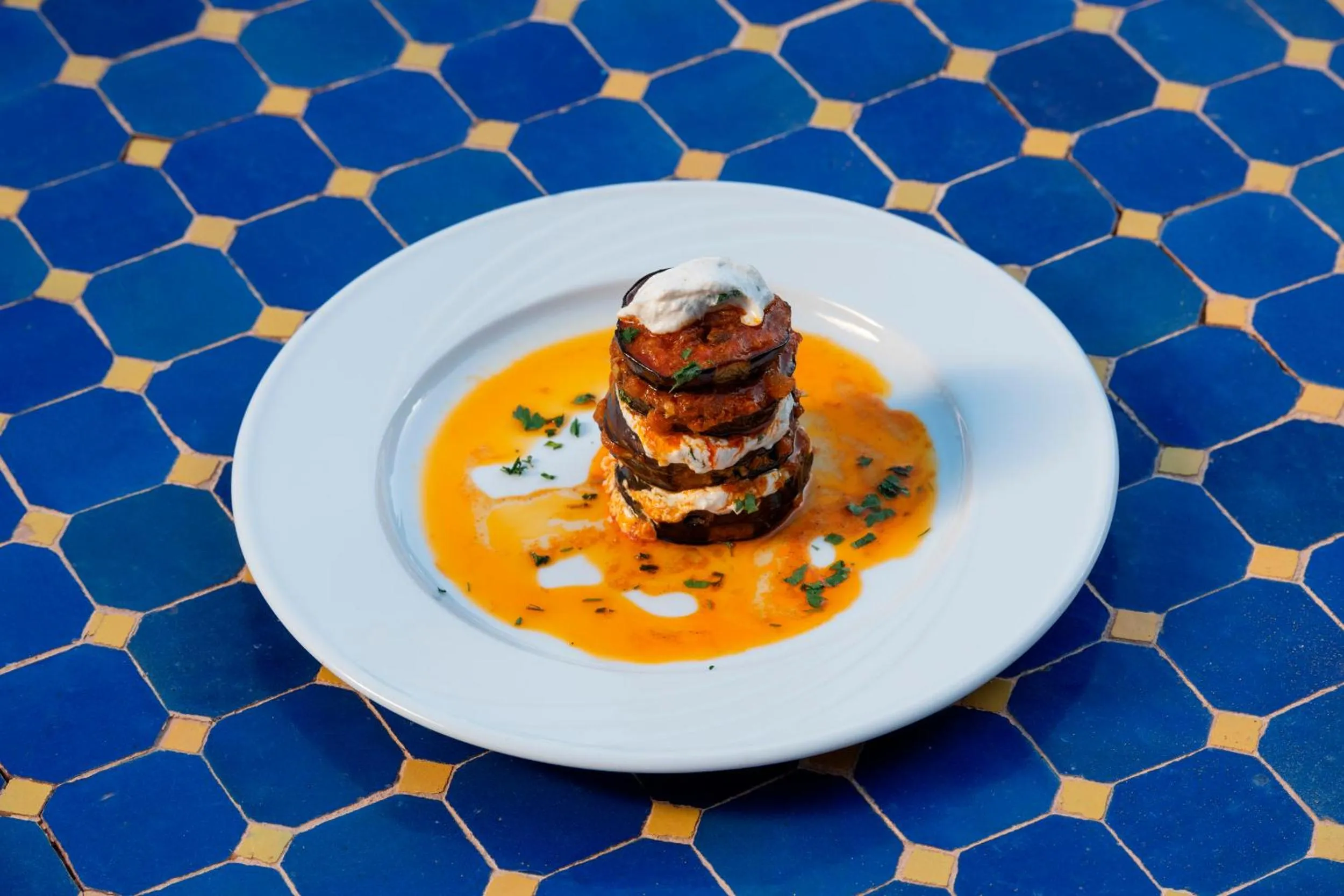 Food close-up in Kasbah Angour