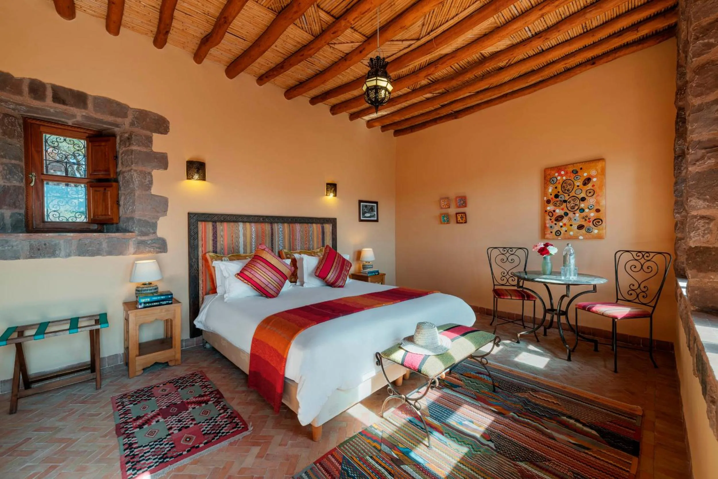 Bedroom, Bed in Kasbah Angour