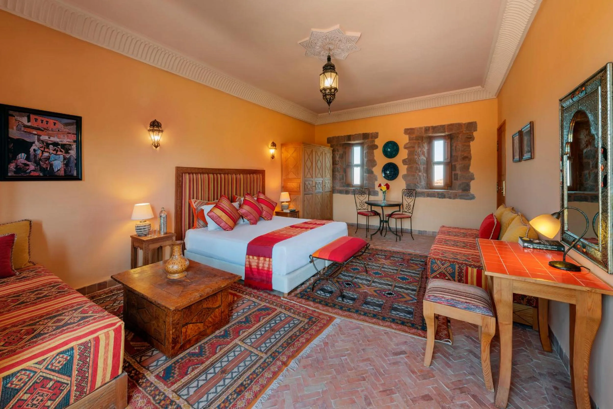 Bed in Kasbah Angour