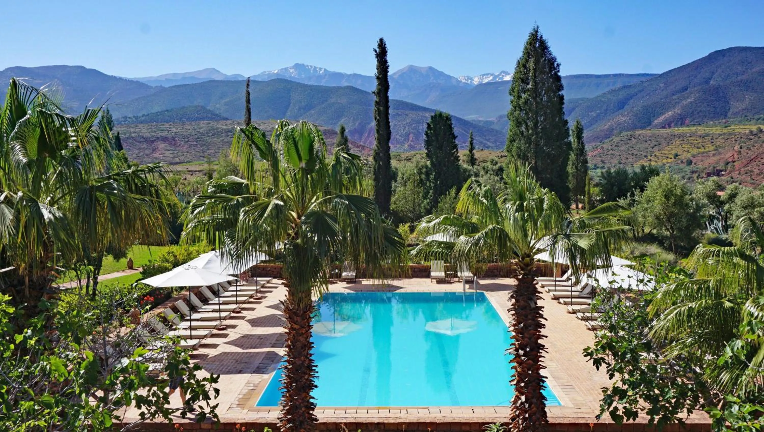 Swimming pool in Kasbah Angour
