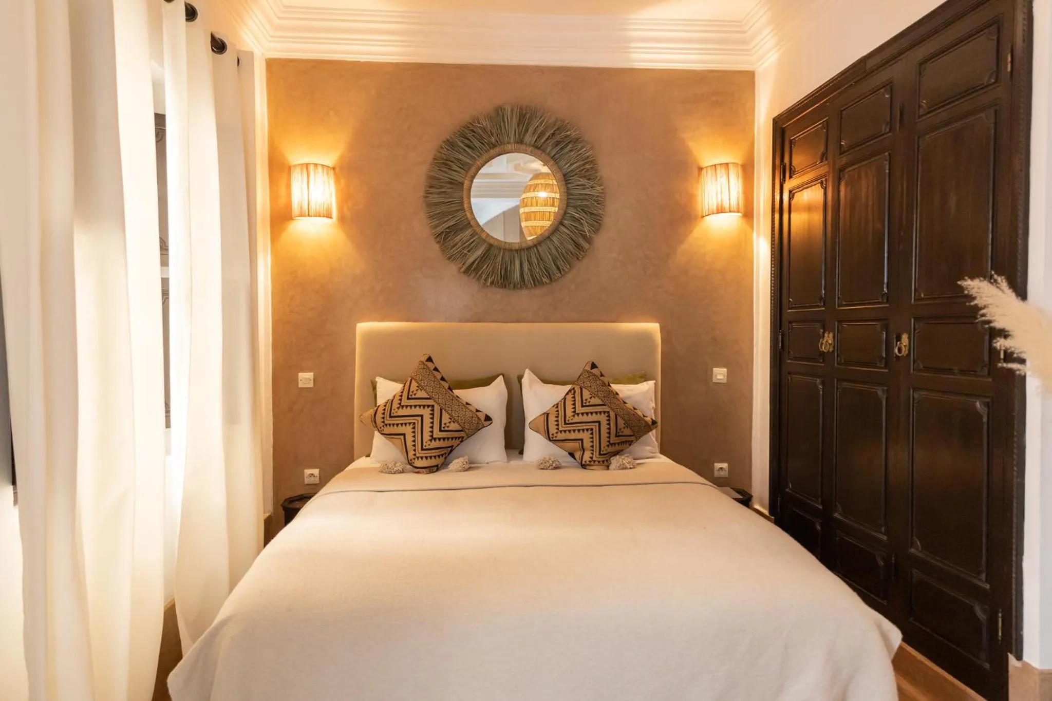 Bed in Riad Baba Ali