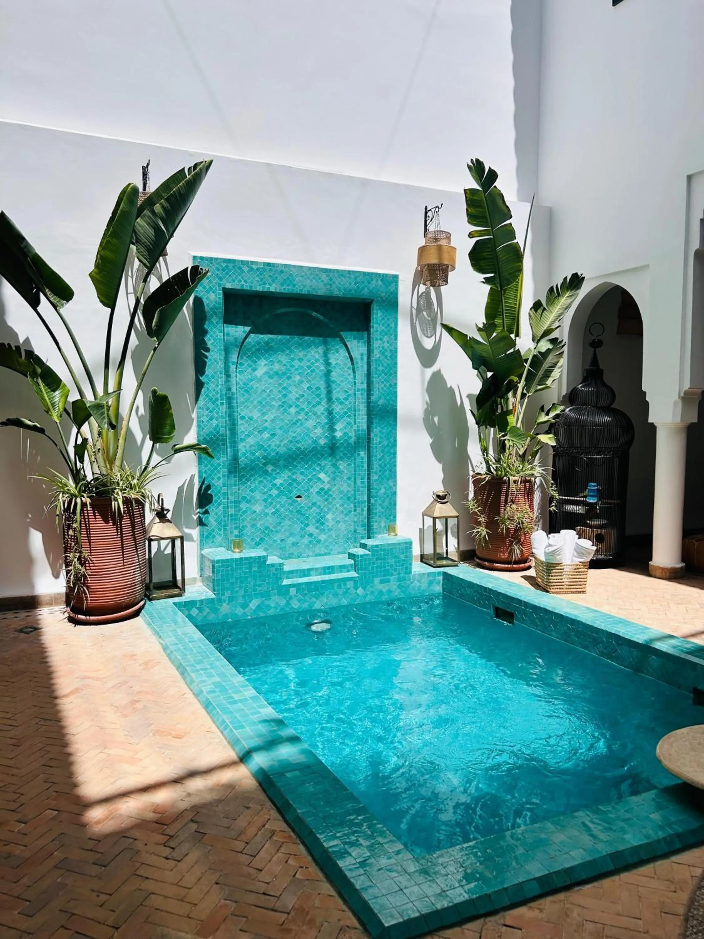 Swimming pool in Riad Baba Ali