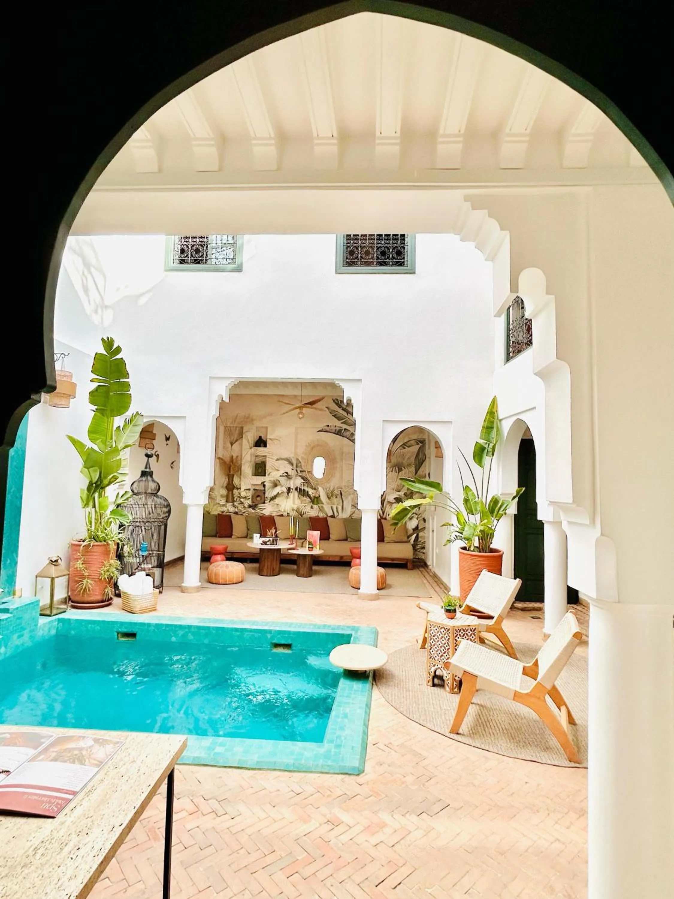 Swimming pool in Riad Baba Ali