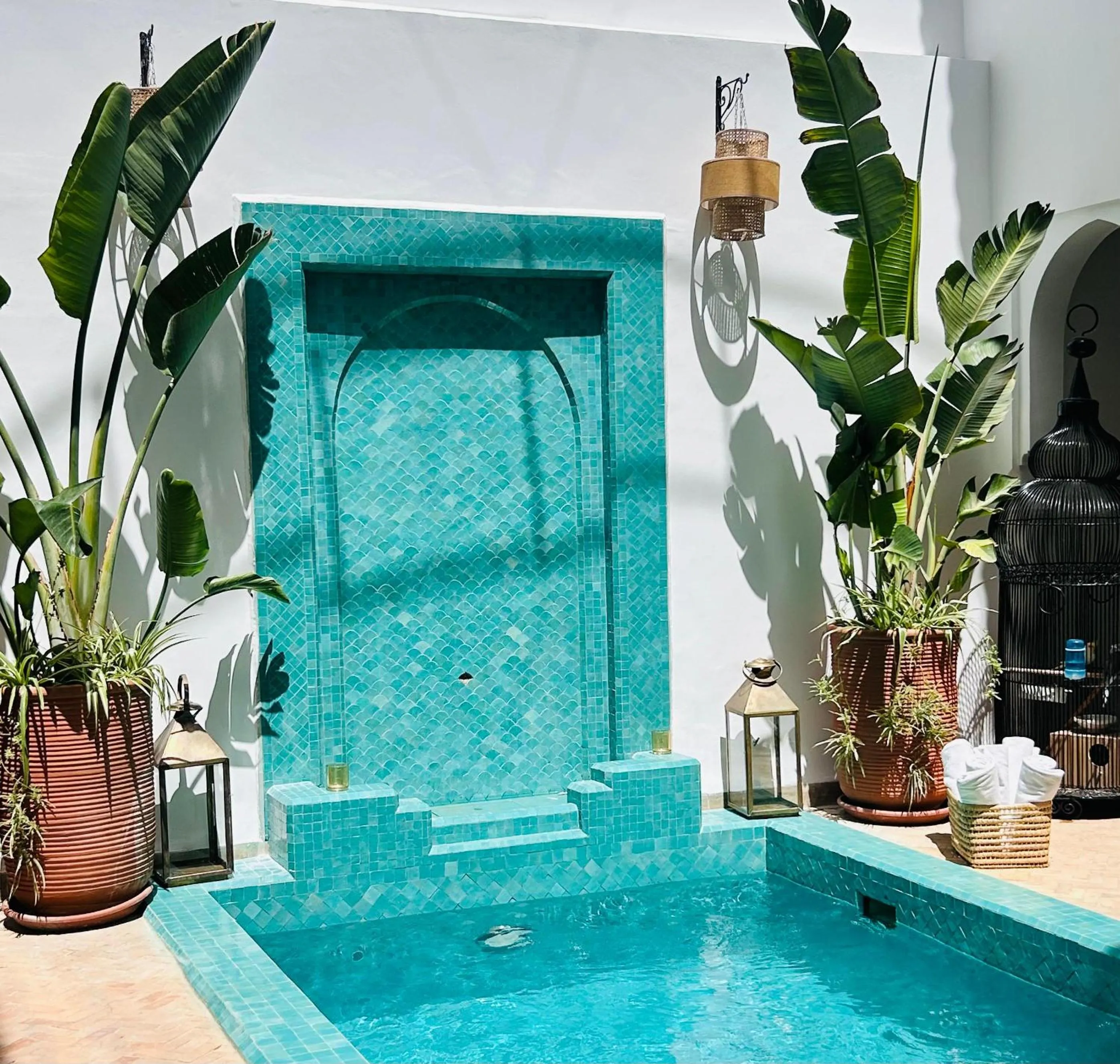 Swimming pool in Riad Baba Ali