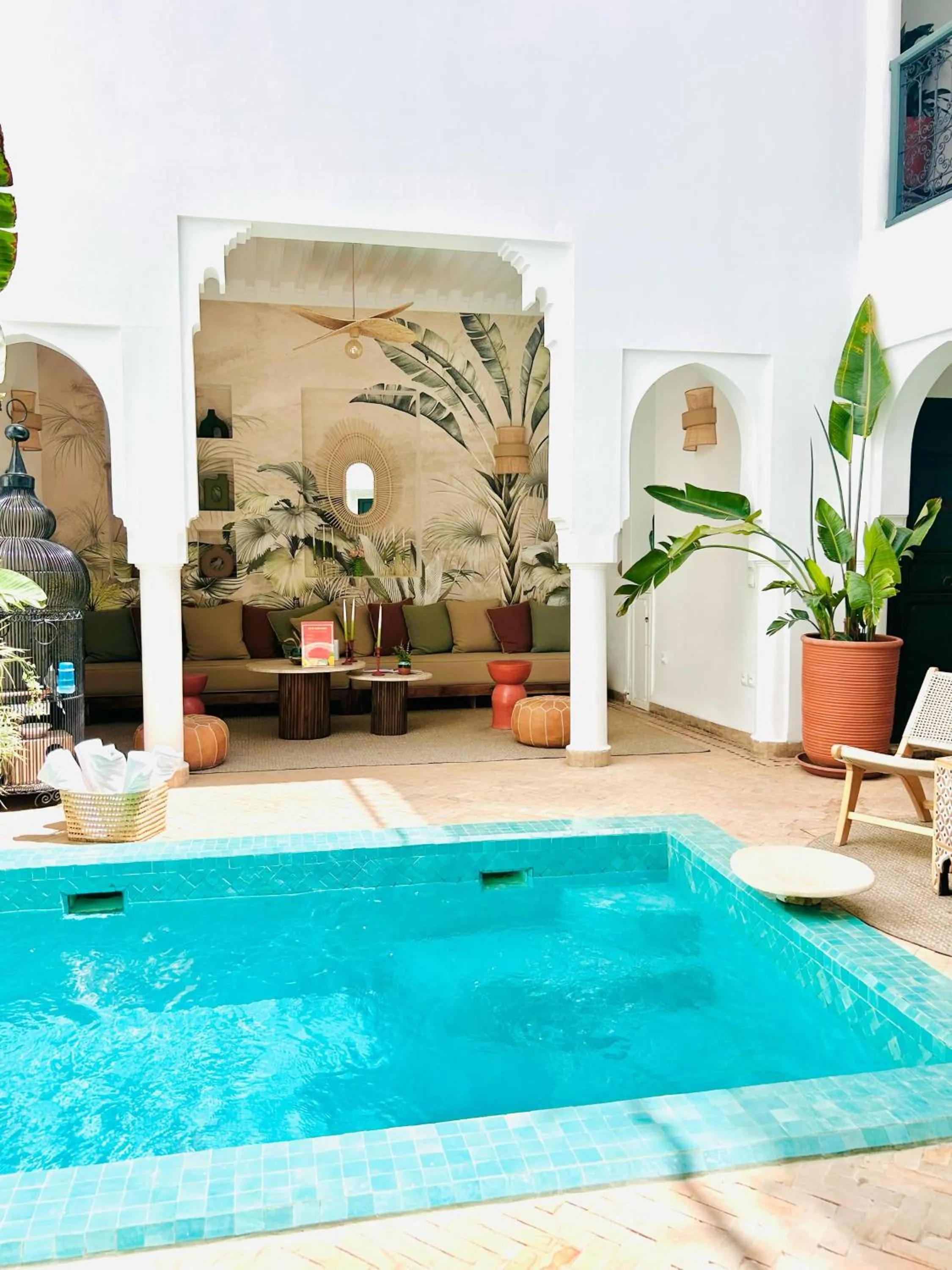 Living room in Riad Baba Ali