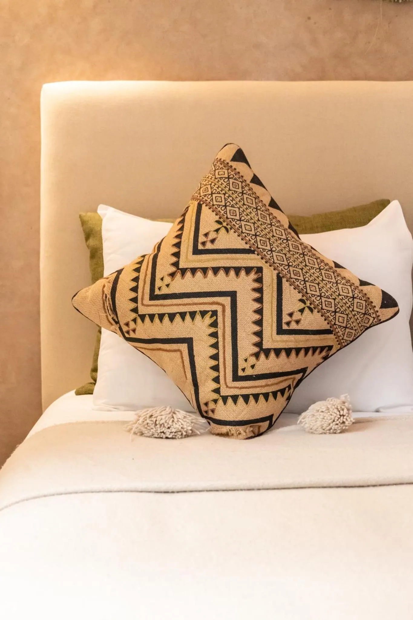 Bed in Riad Baba Ali