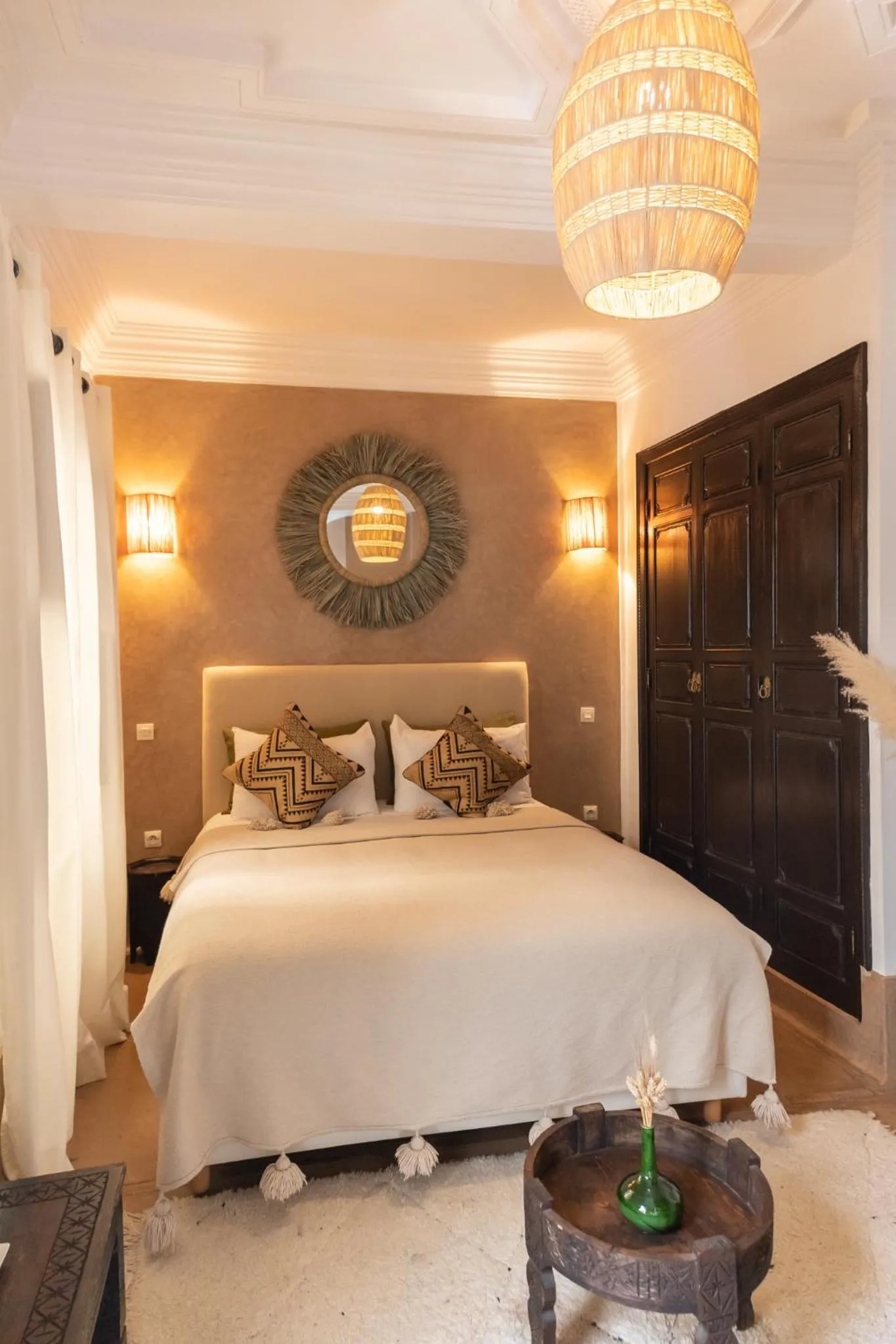 Bed in Riad Baba Ali