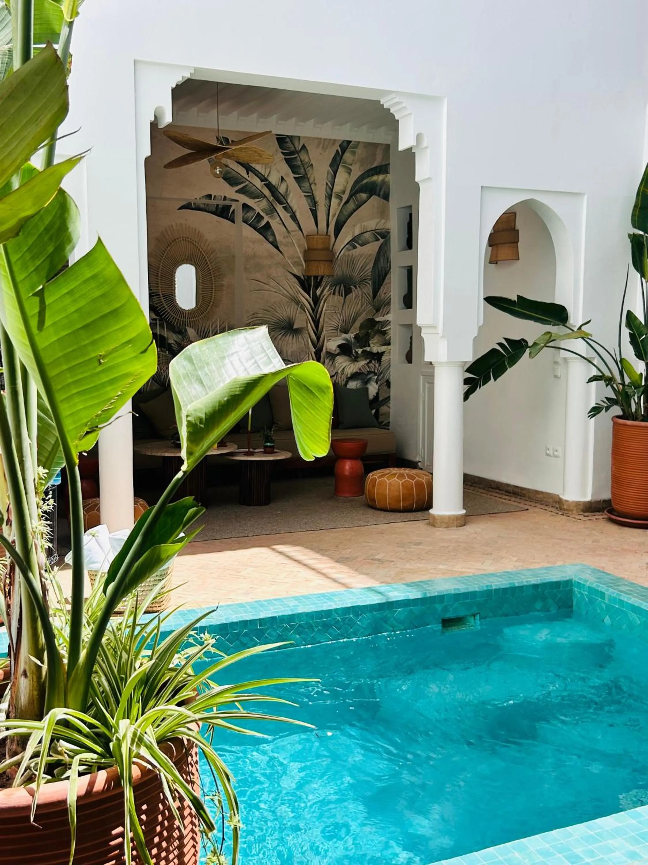 Living room in Riad Baba Ali