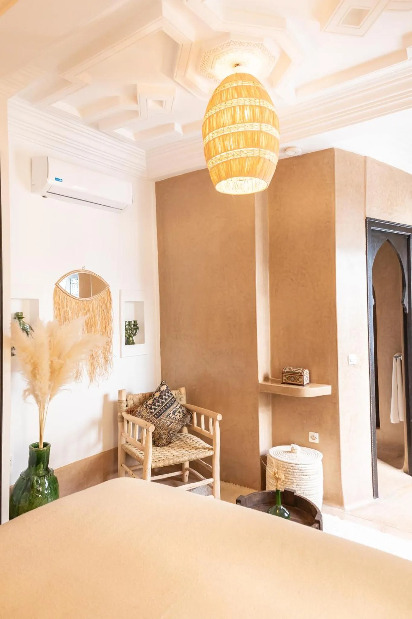 Bed in Riad Baba Ali