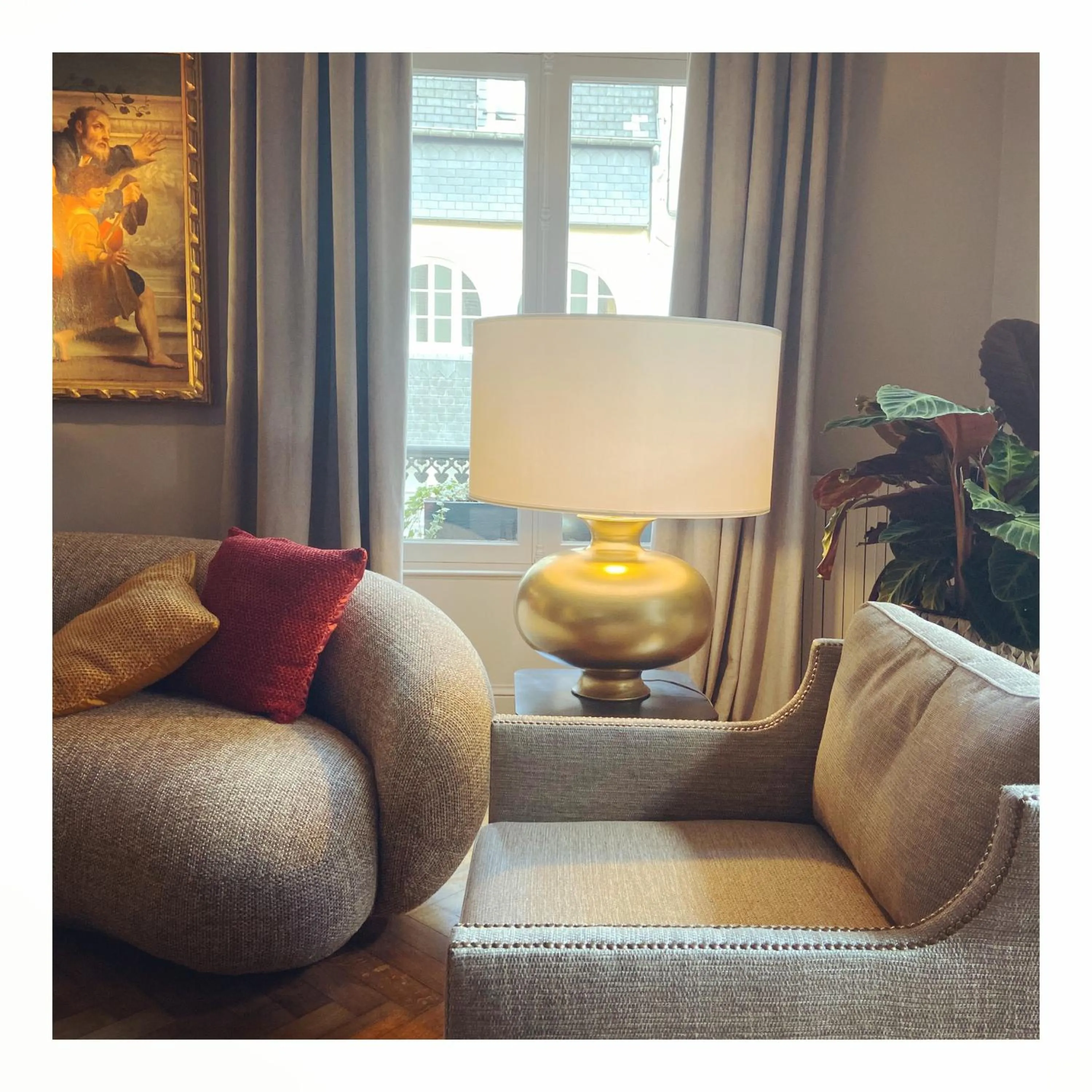 Living room in VILLA DU CEDRE Honfleur
