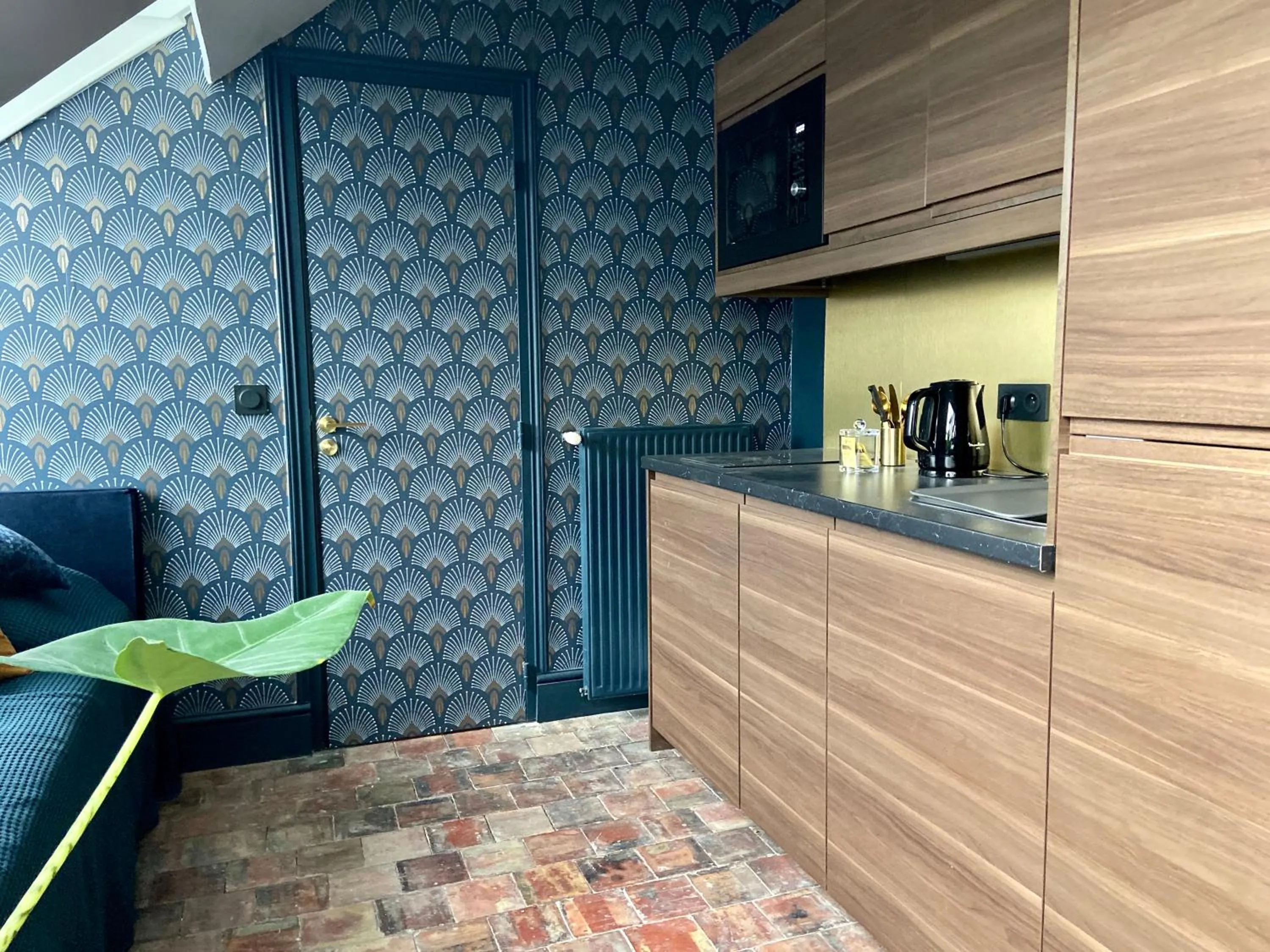 Kitchen or kitchenette in VILLA DU CEDRE Honfleur